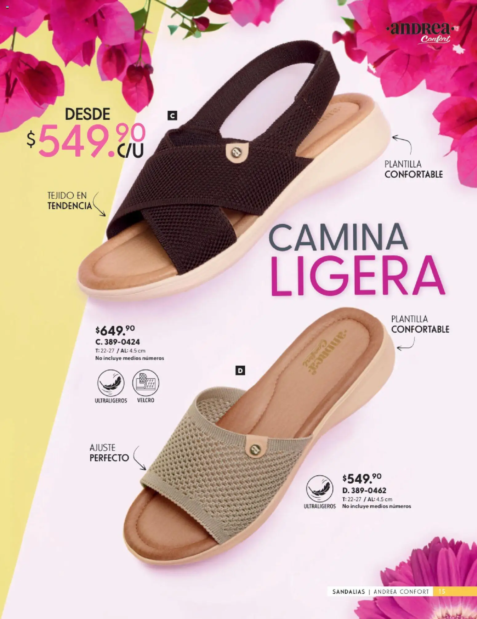 Vista previa las ofertas de la tienda Andrea - Catálogo Calzado Confort desde el 25/01/2026 