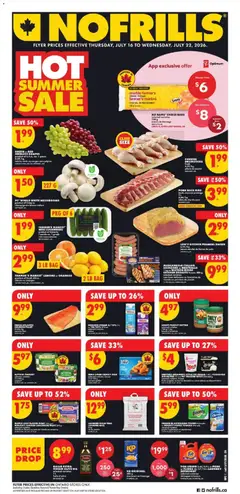 Preview of leaflet No Frills weekly flyer - ON from shop No Frills is valid from Jul 16, 2026