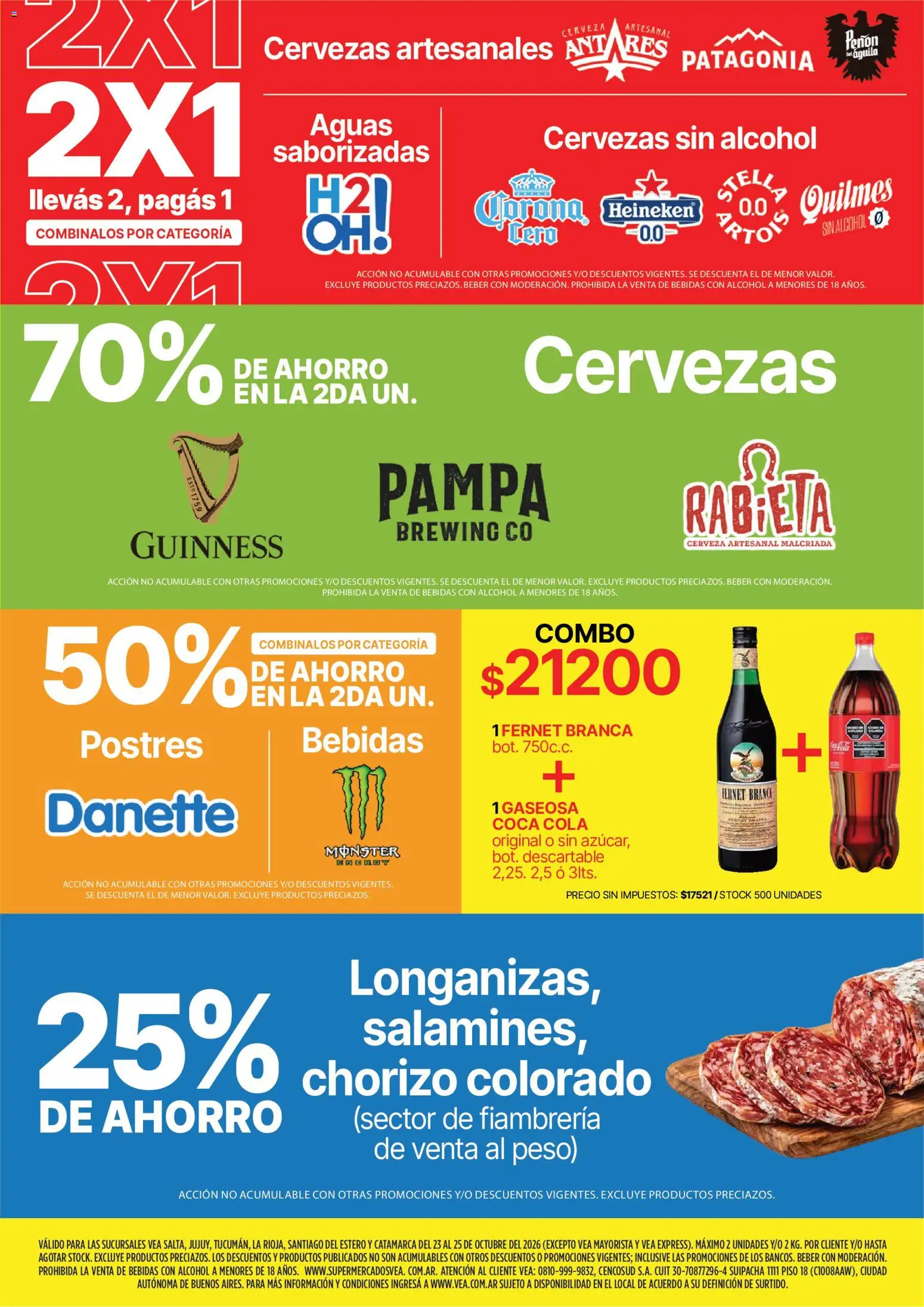Vista previa del folleto de la tienda Vea válido desde el 23/10/2026 