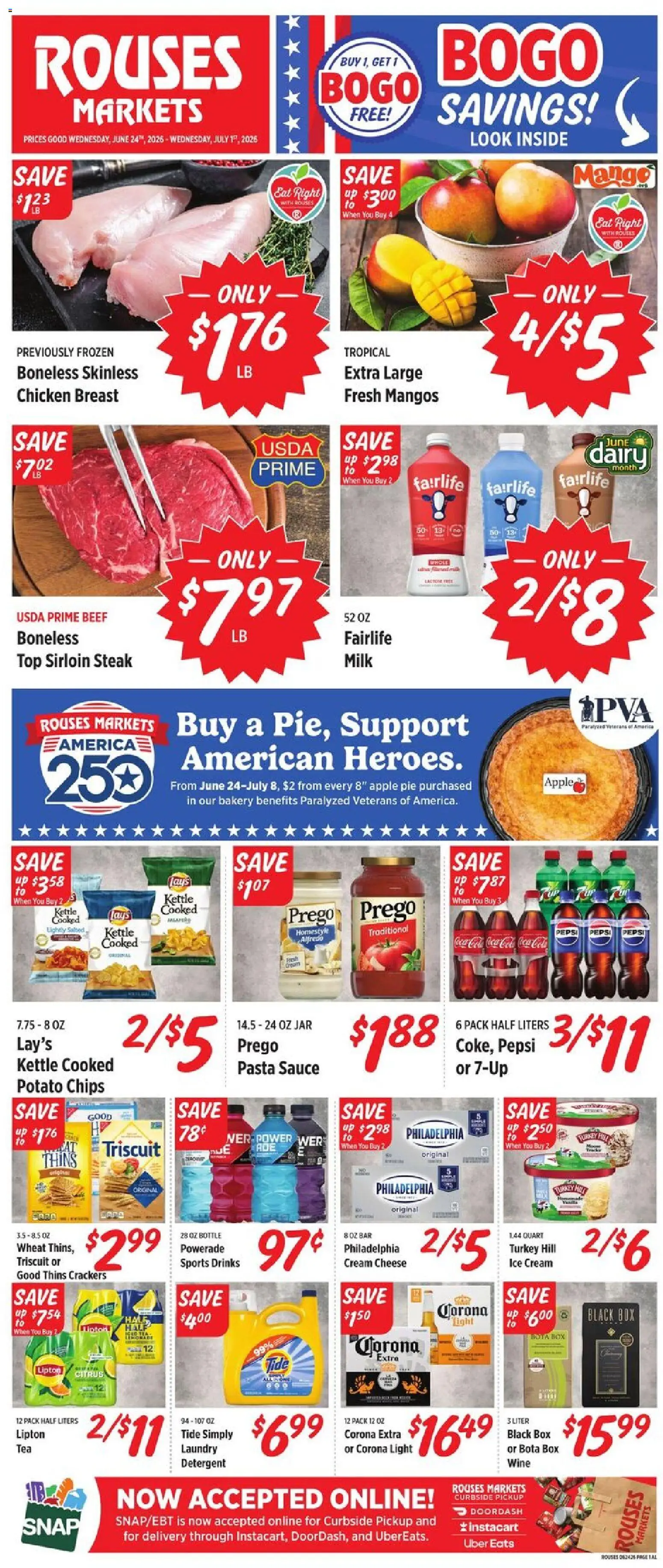 Rouses Weekly Ad from 06/24/2026 >> Flyer