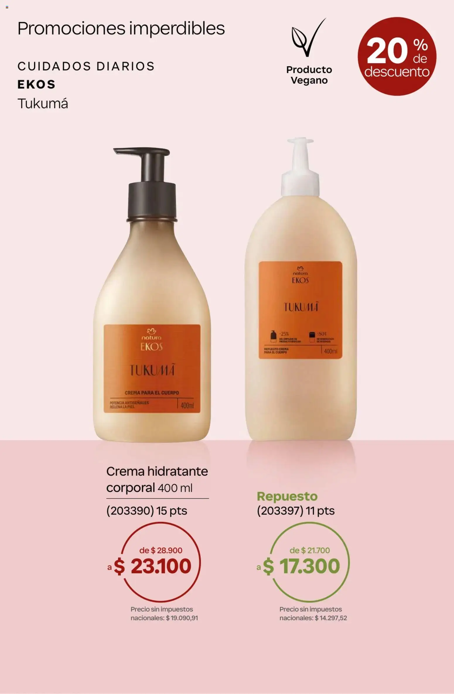 Vista previa del folleto de la tienda Natura válido desde el 22/10/2026 