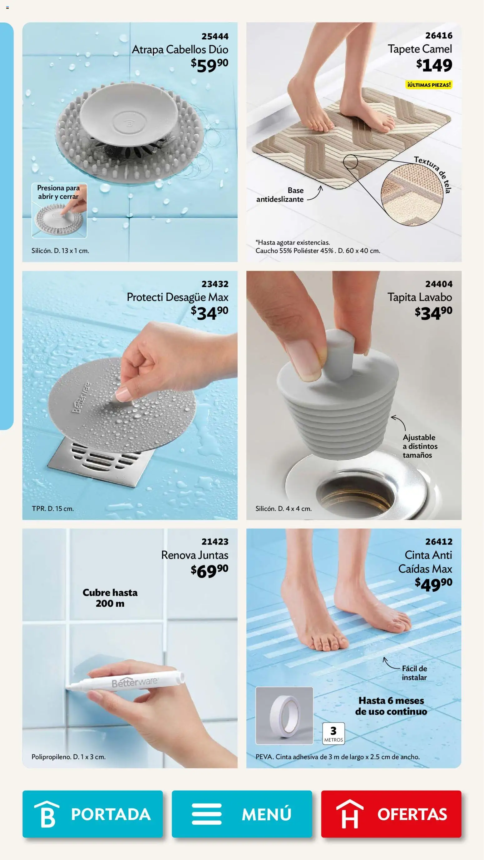 Vista previa las ofertas de la tienda Betterware - Betterware campaña 9 2026 desde el 31/08/2026 