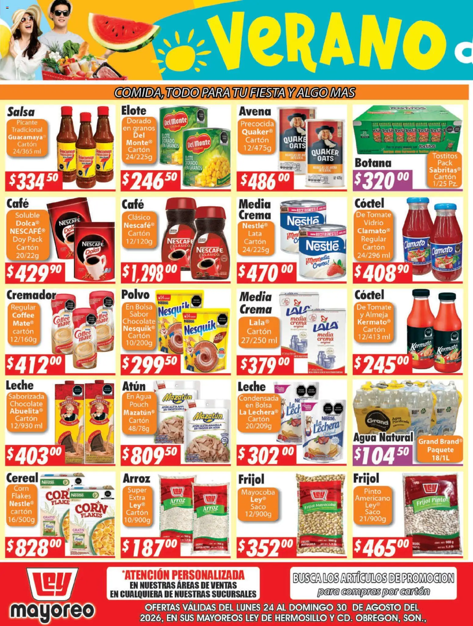Vista previa las ofertas de la tienda Casa Ley - Casa Ley folleto Hermosillo desde el 24/08/2026 