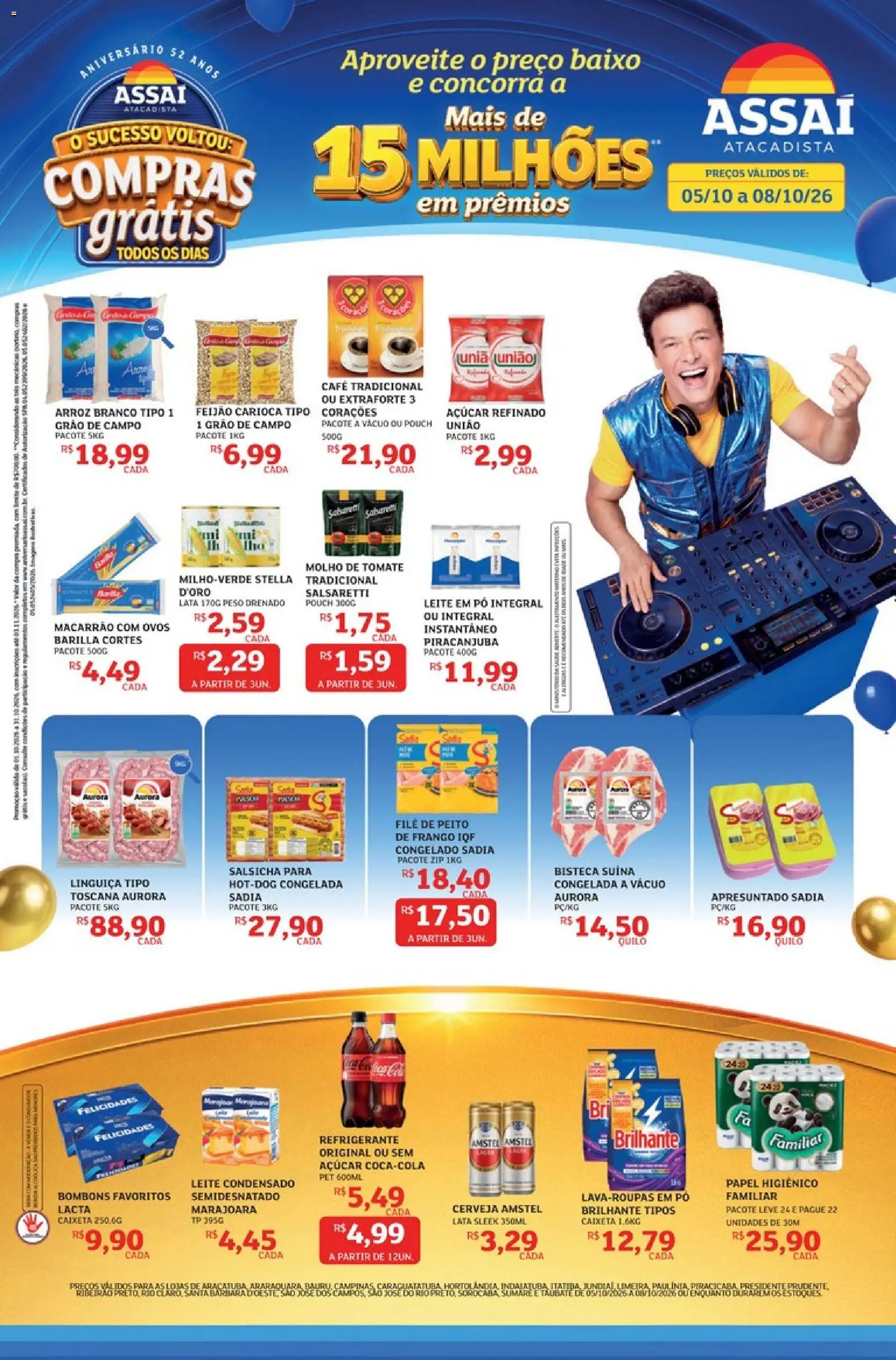 Pré-Visualização do folheto "Assaí Atacadista ofertas - SP" da loja Assaí Atacadista válido a partir de 05/10/2026