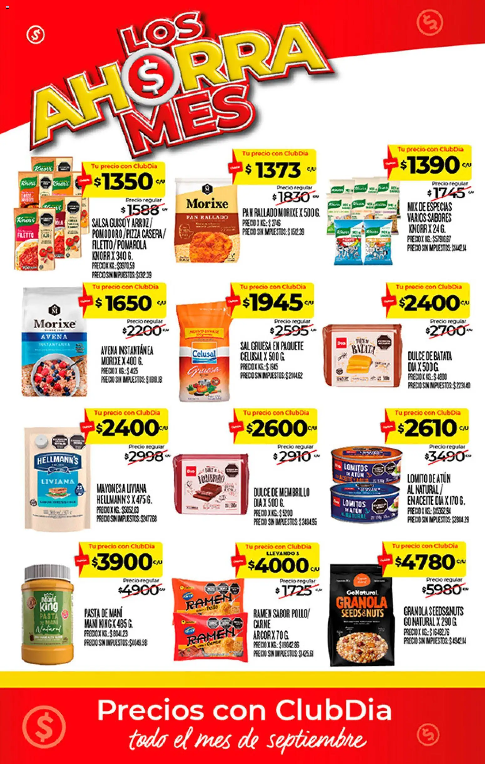 Vista previa del folleto de la tienda Dia válido desde el 10/09/2026 