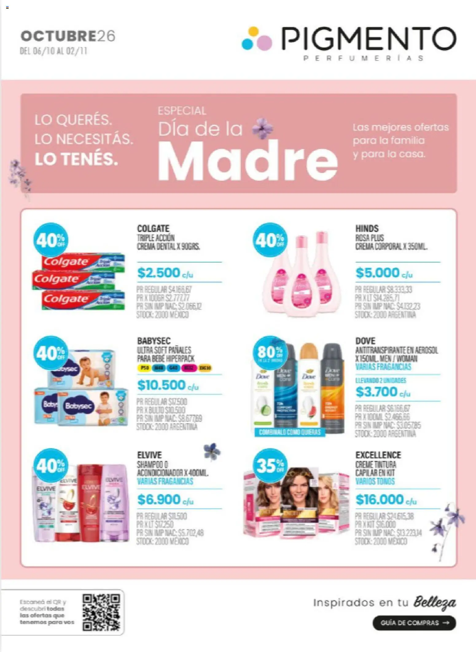 Vista previa del folleto de la tienda Pigmento válido desde el 06/10/2026 