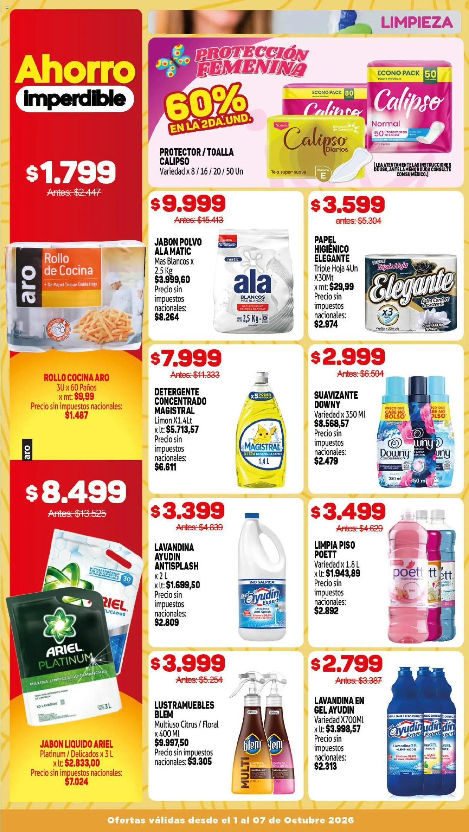 Vista previa del folleto de la tienda Makro válido desde el 01/10/2026 