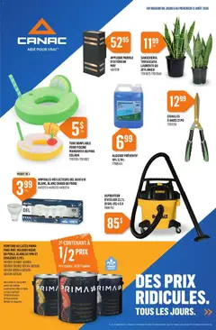 Preview of leaflet Canac circulaire from shop Canac is valid from Aug 06, 2026