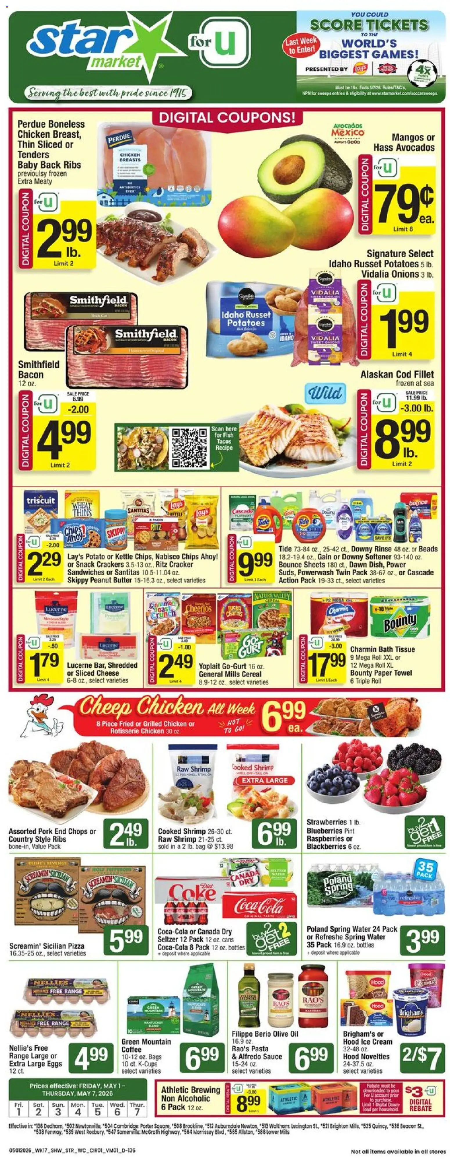 Ad Preview of Star Market Star Market Weekly Ad from 05/01/2026