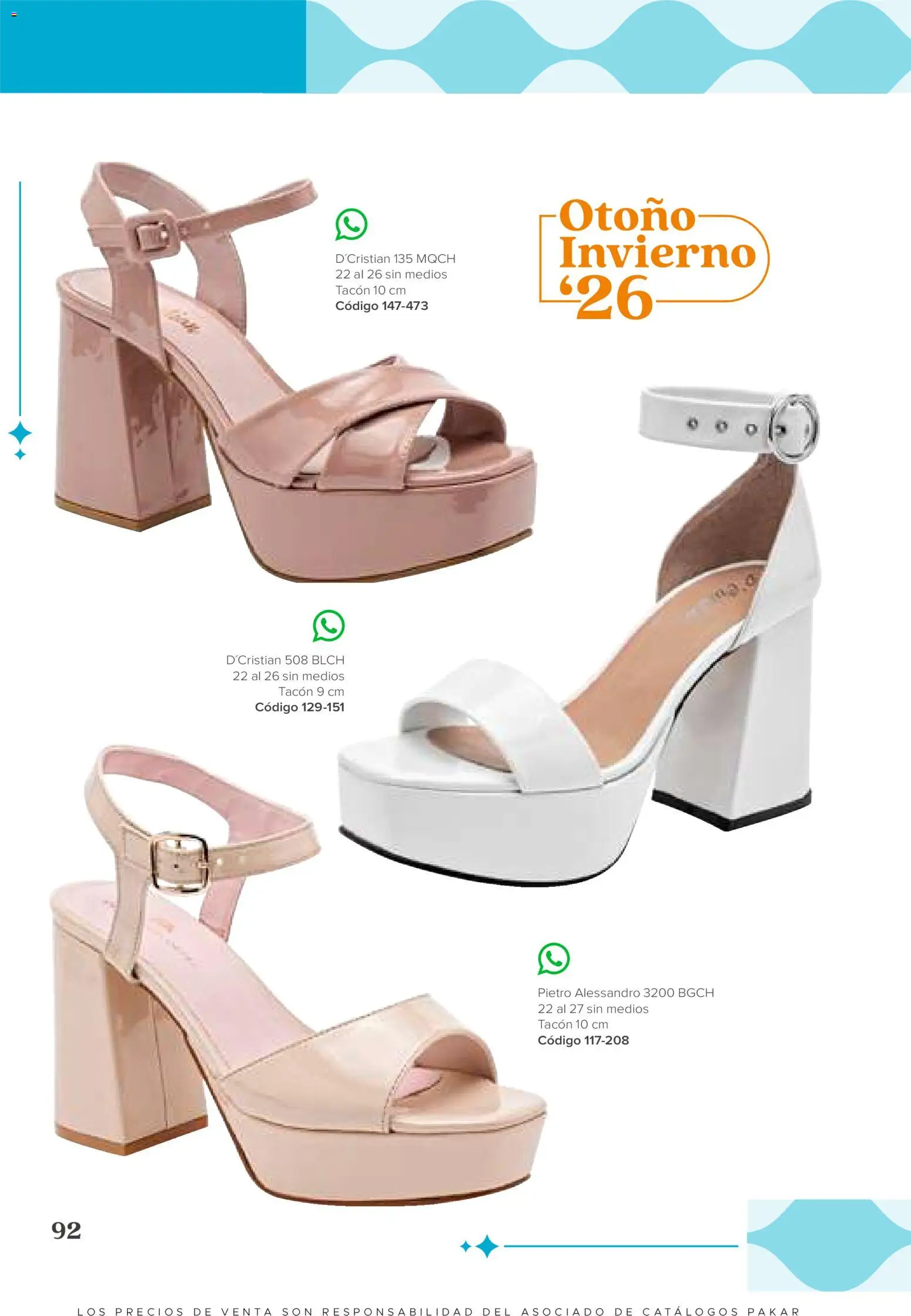 Vista previa las ofertas de la tienda SC Pakar - SC Pakar catálogo Mujer desde el 31/07/2026 