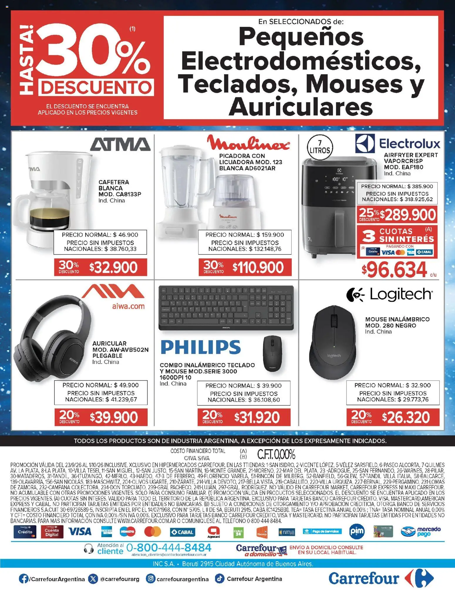 Vista previa del folleto de la tienda Carrefour válido desde el 23/09/2026 