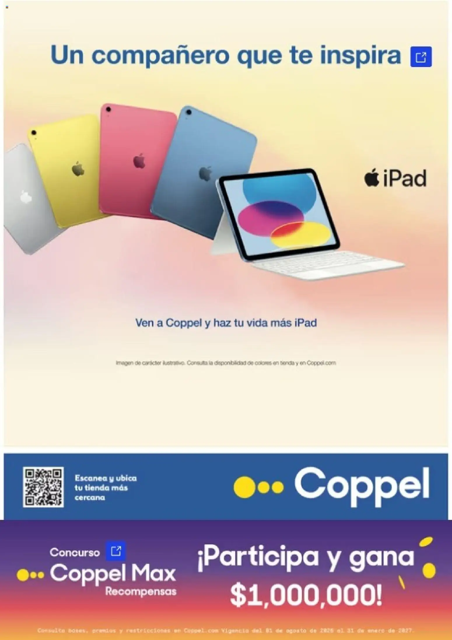 Vista previa las ofertas de la tienda Coppel - Coppel catálogo desde el 01/08/2026 