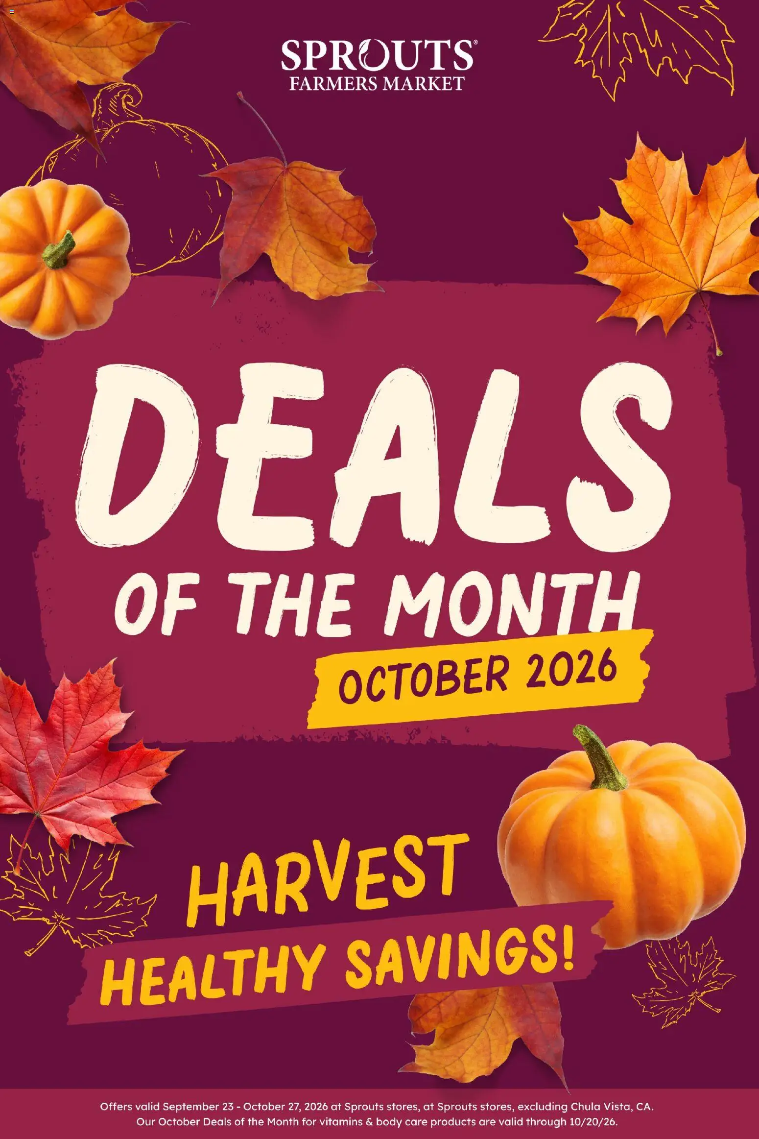 Ad Preview of Sprouts Sprouts Monthly Ad from 09/23/2026