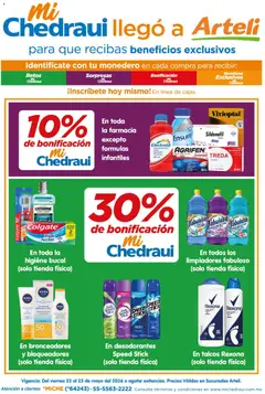Vista previa las ofertas de la tienda Arteli - Arteli folleto MiChedraui desde el 23/05/2026 