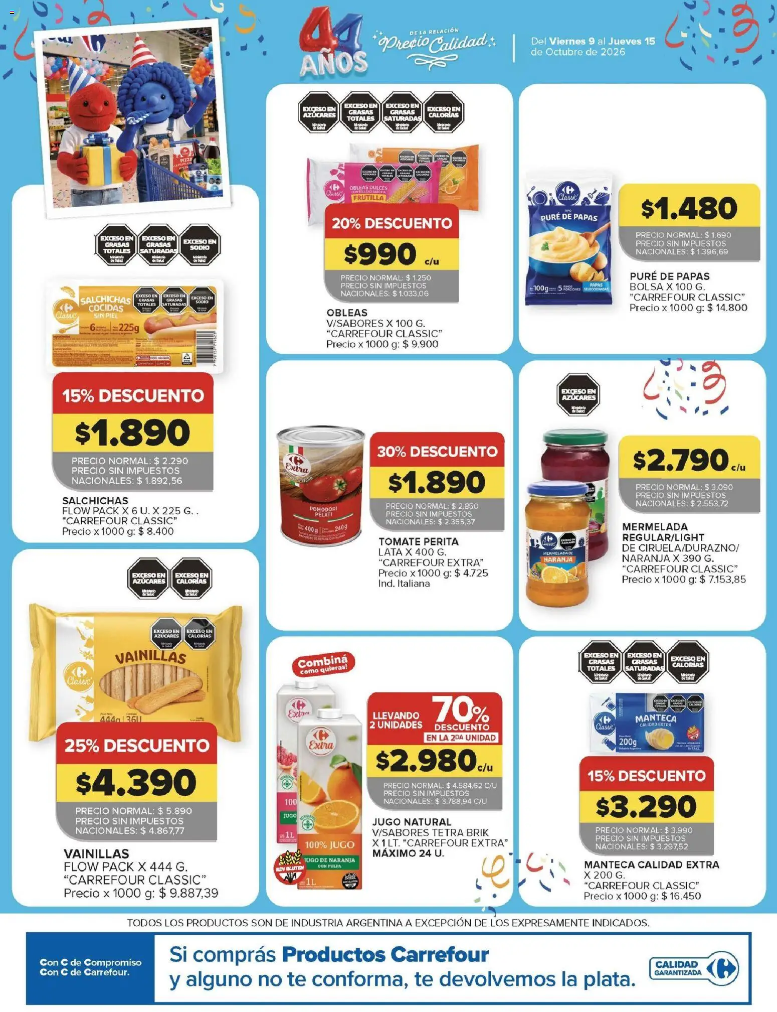 Vista previa del folleto de la tienda Carrefour válido desde el 09/10/2026 