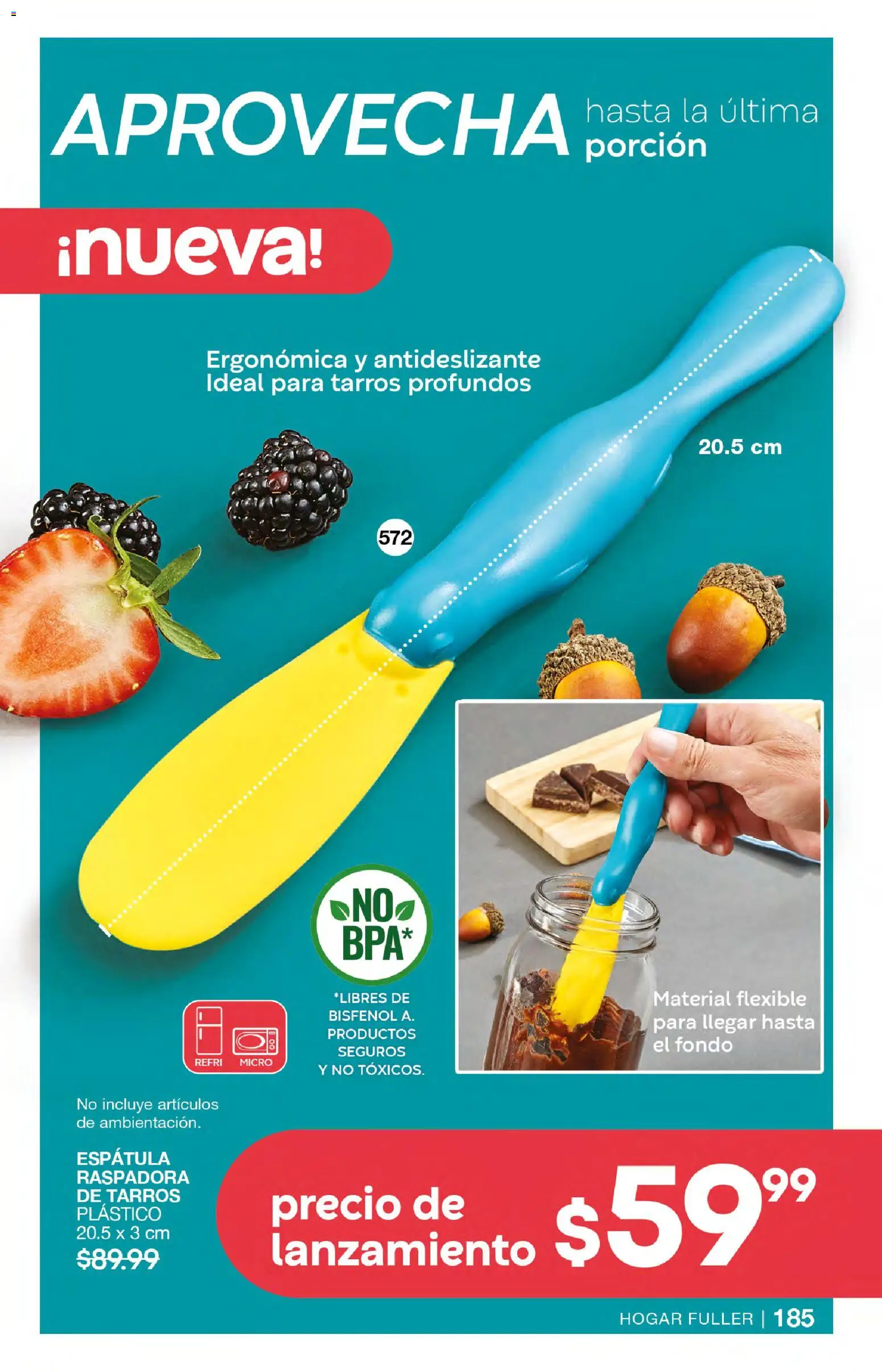 Vista previa las ofertas de la tienda Fuller - Campaña 23 2026 desde el 18/02/2026 - Espátula, Flexible