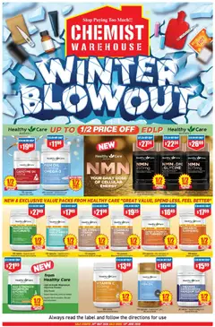 Preview of catalogue Chemist Warehouse catalogue from shop Chemist Warehouse valid 28/05/2026