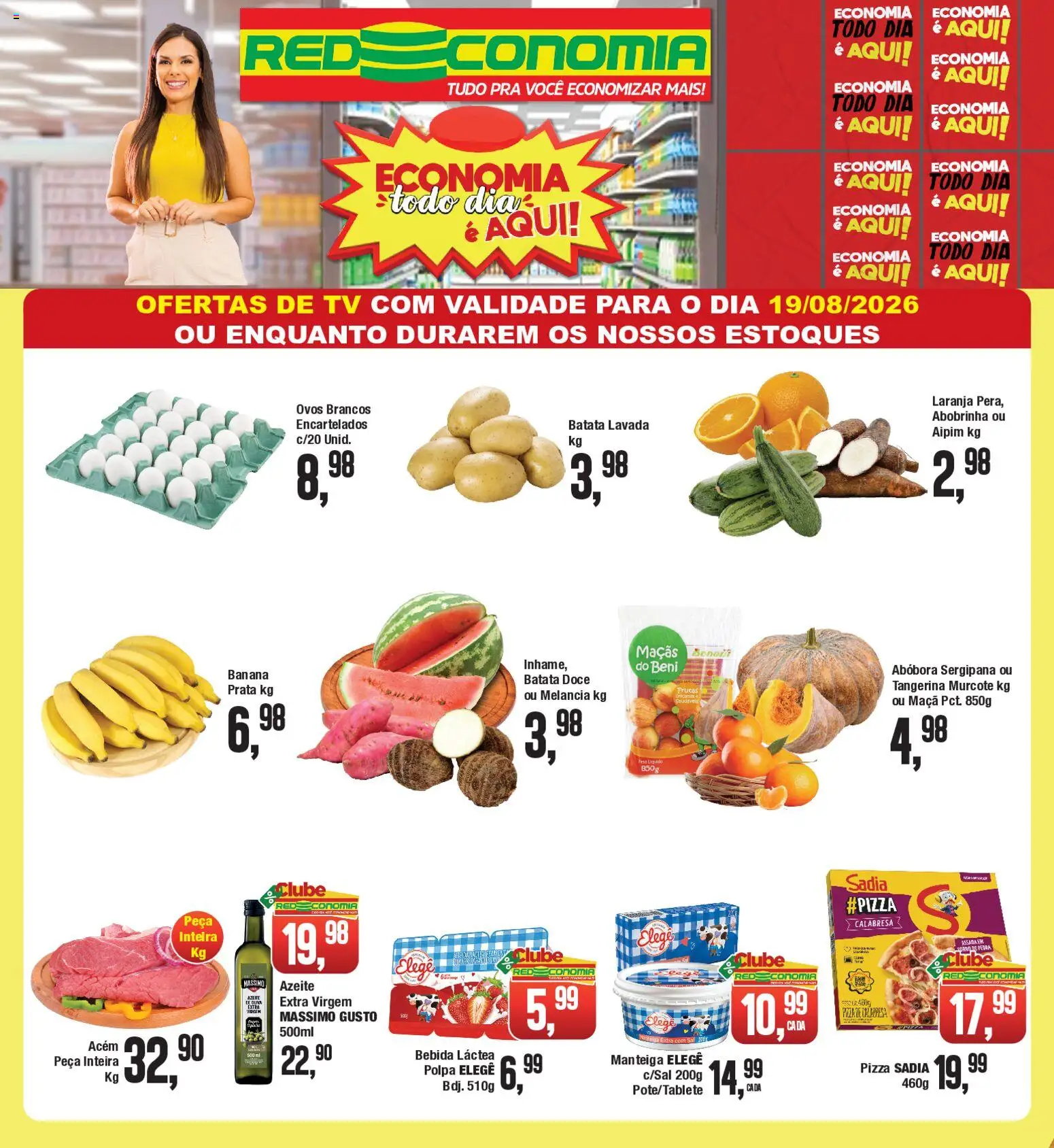 Pré-Visualização do folheto "RedEconomia ofertas" da loja RedEconomia válido a partir de 19/08/2026