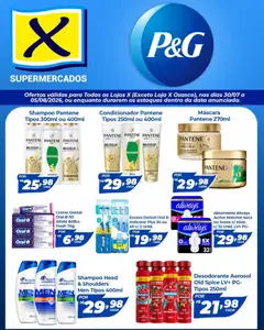 Pré-Visualização do folheto "X Supermercados ofertas P&G" da loja X Supermercados válido a partir de 30/07/2026