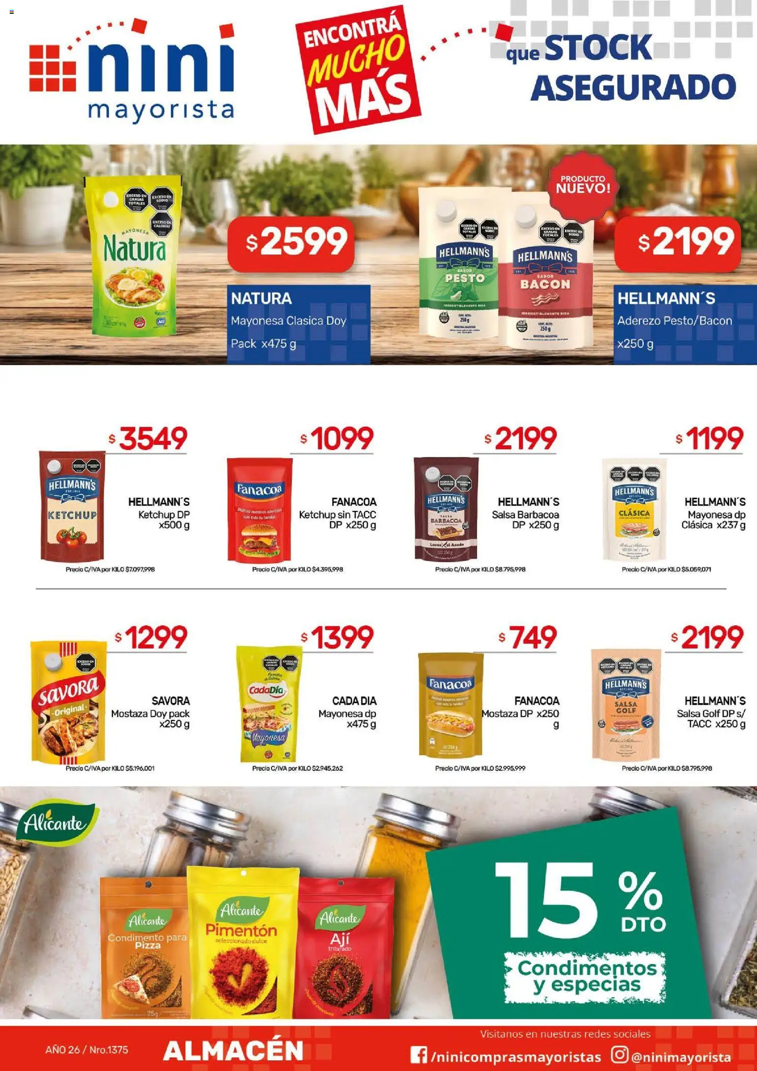 Vista previa del folleto de la tienda NINI Mayorista válido desde el 31/08/2026 