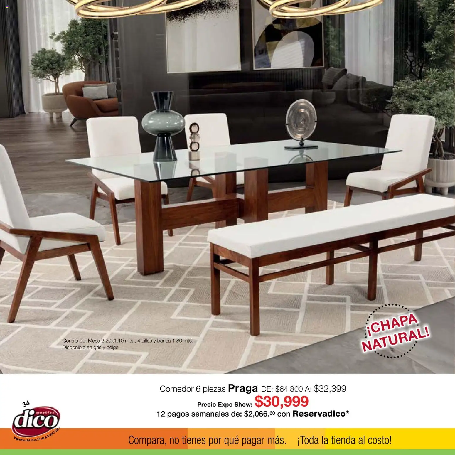 Vista previa las ofertas de la tienda Muebles Dico - Muebles Dico catálogo Expo Show desde el 13/08/2026 