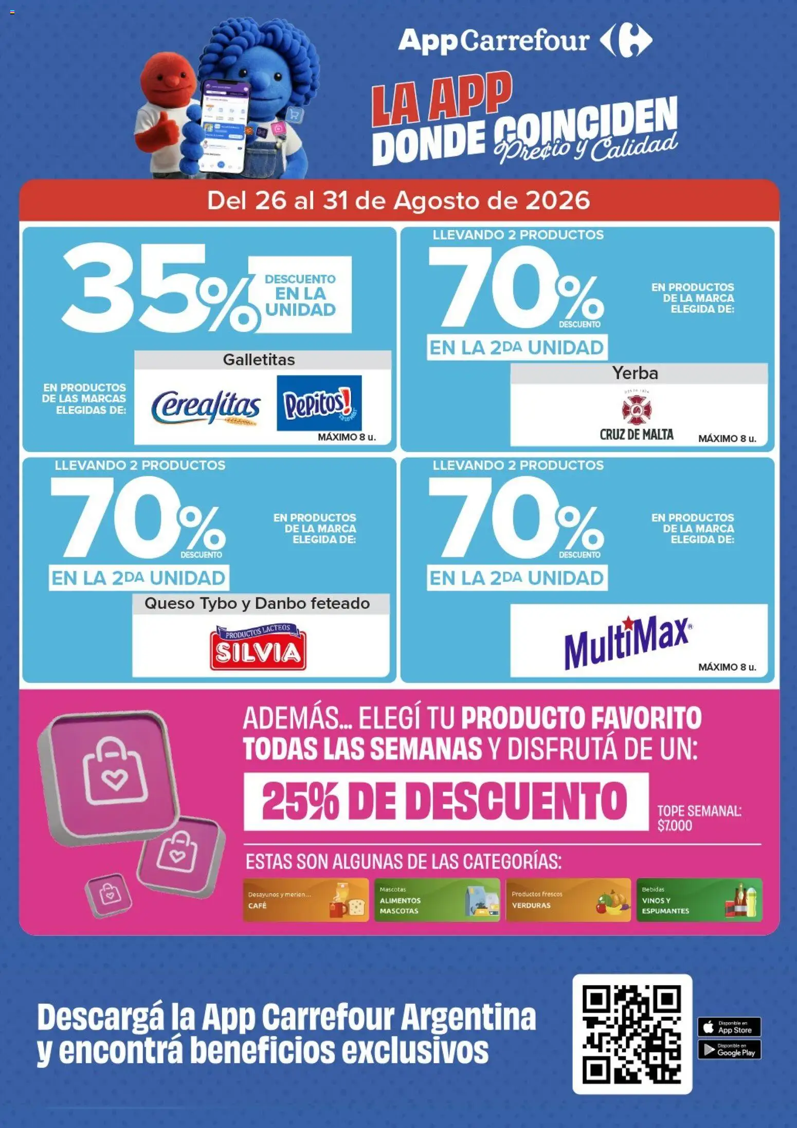 Vista previa del folleto de la tienda Carrefour válido desde el 26/08/2026 