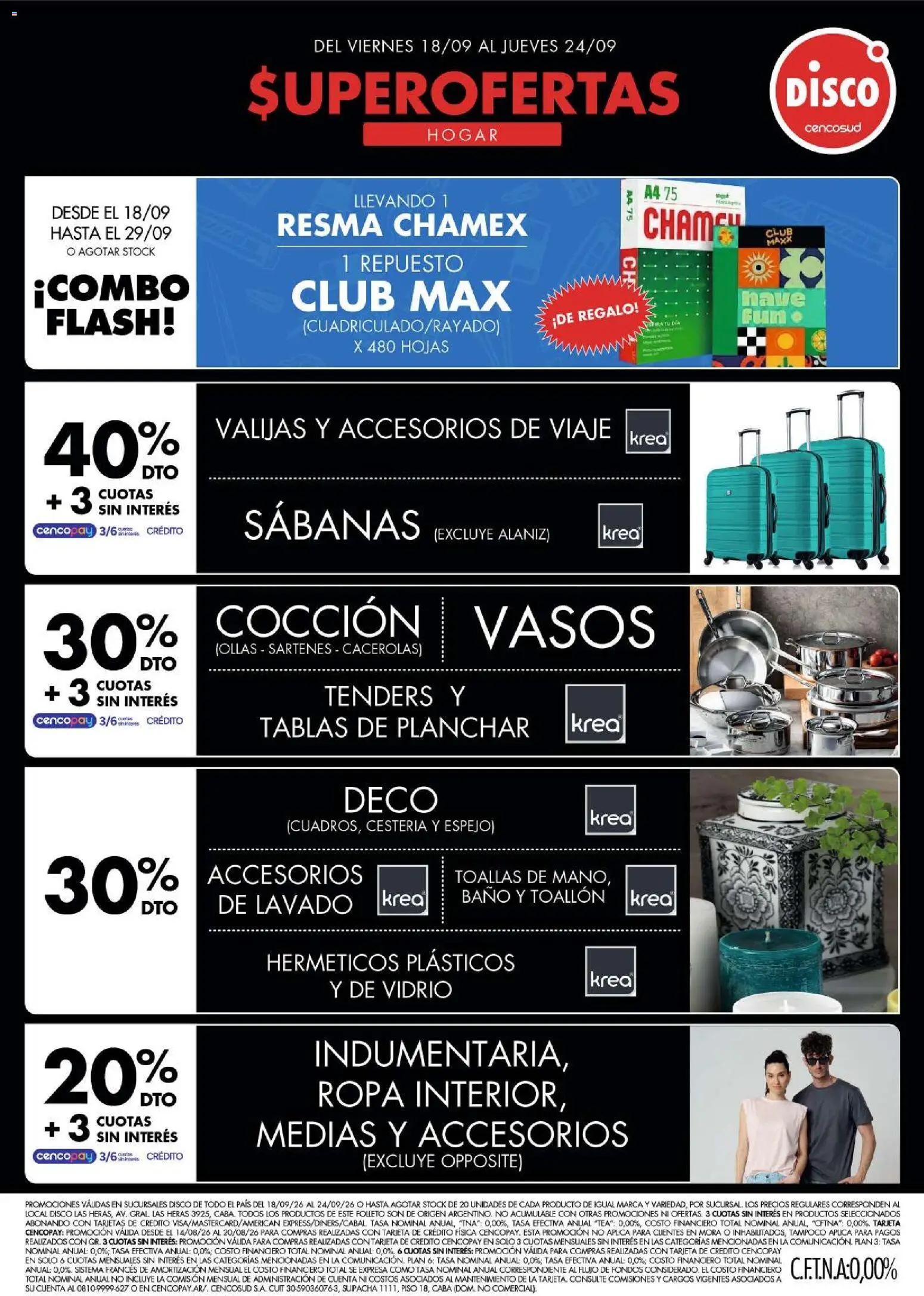 Vista previa del folleto de la tienda Disco válido desde el 18/09/2026 