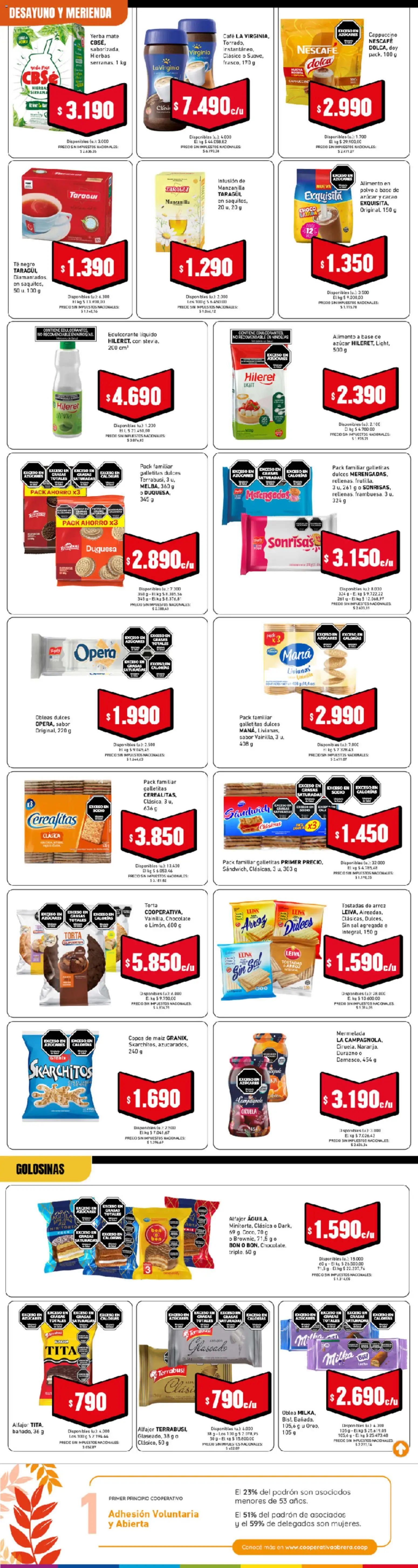 Vista previa del folleto de la tienda Cooperativa Obrera válido desde el 10/09/2026 