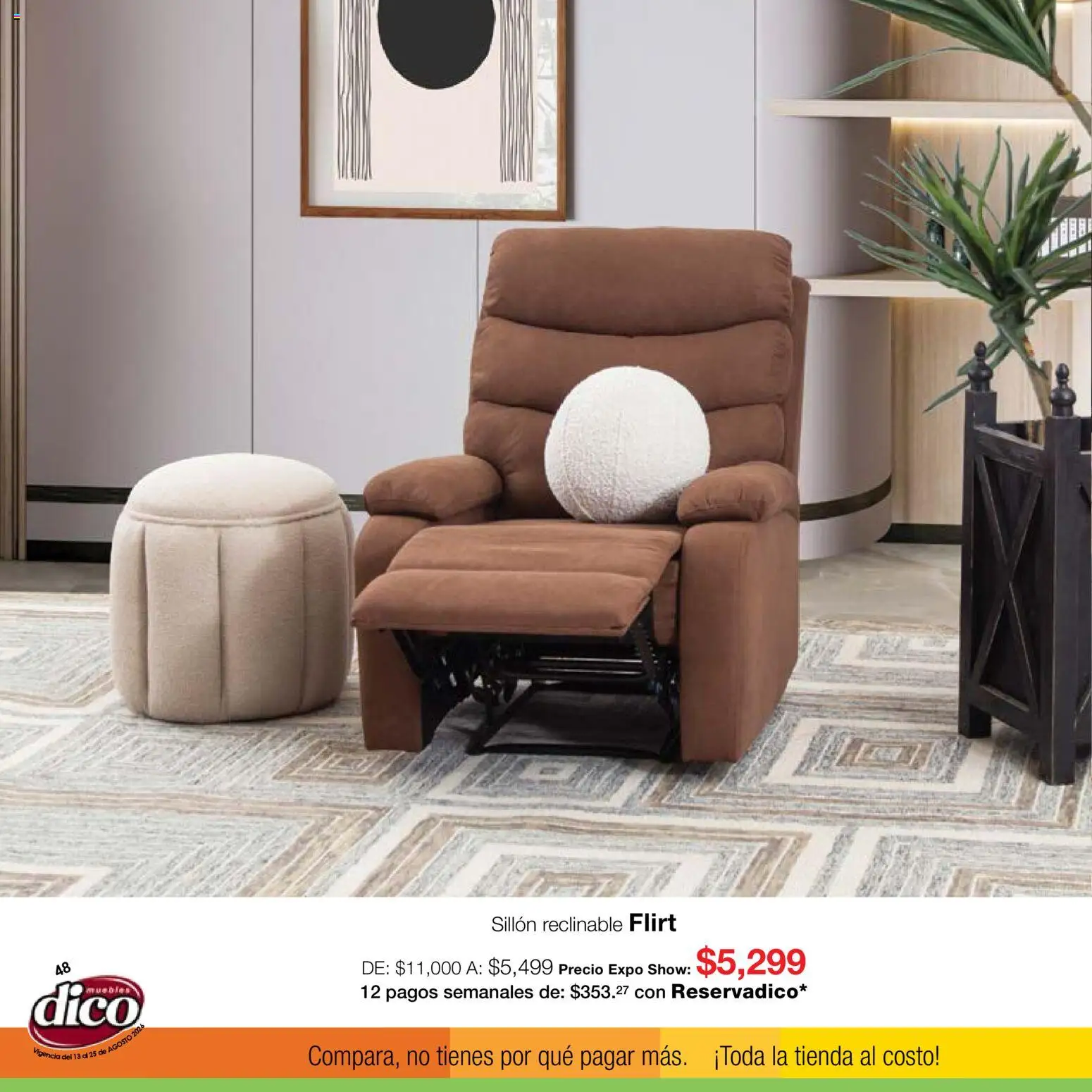 Vista previa las ofertas de la tienda Muebles Dico - Muebles Dico catálogo Expo Show desde el 13/08/2026 