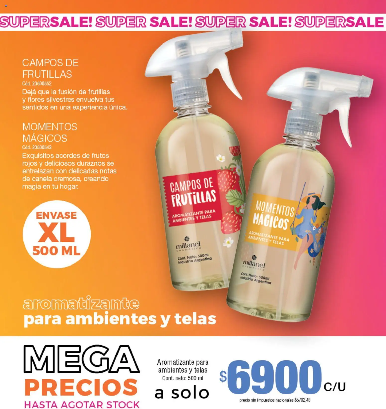 Vista previa del folleto de la tienda Millanel válido desde el 20/07/2026 