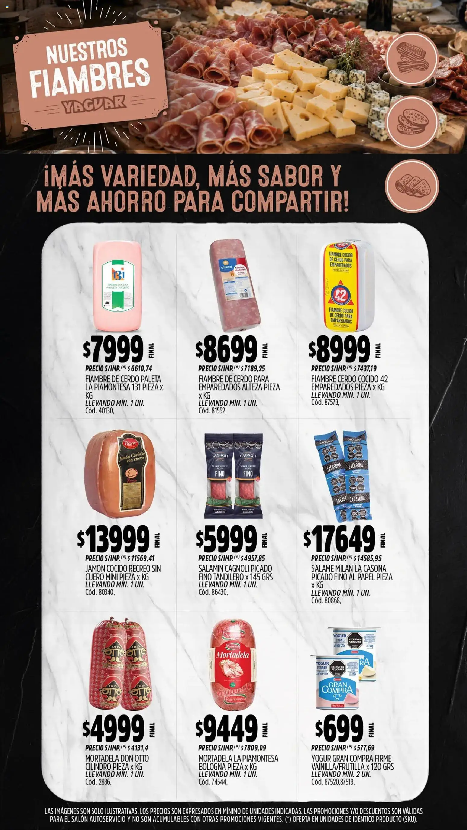 Vista previa del folleto de la tienda Yaguar válido desde el 31/08/2026 