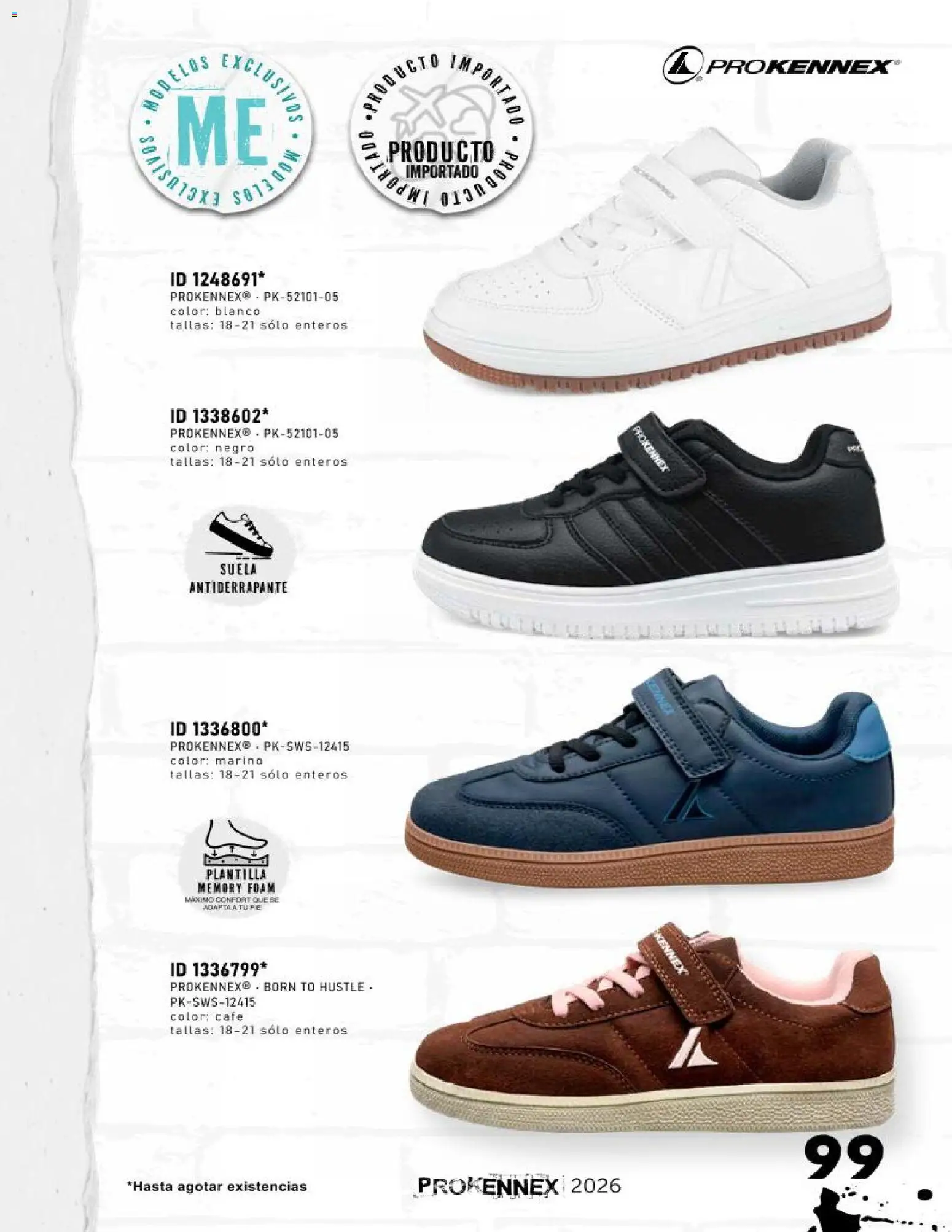 Vista previa las ofertas de la tienda Price Shoes - Price Shoes catálogo Prokennex desde el 15/09/2026 - Café
