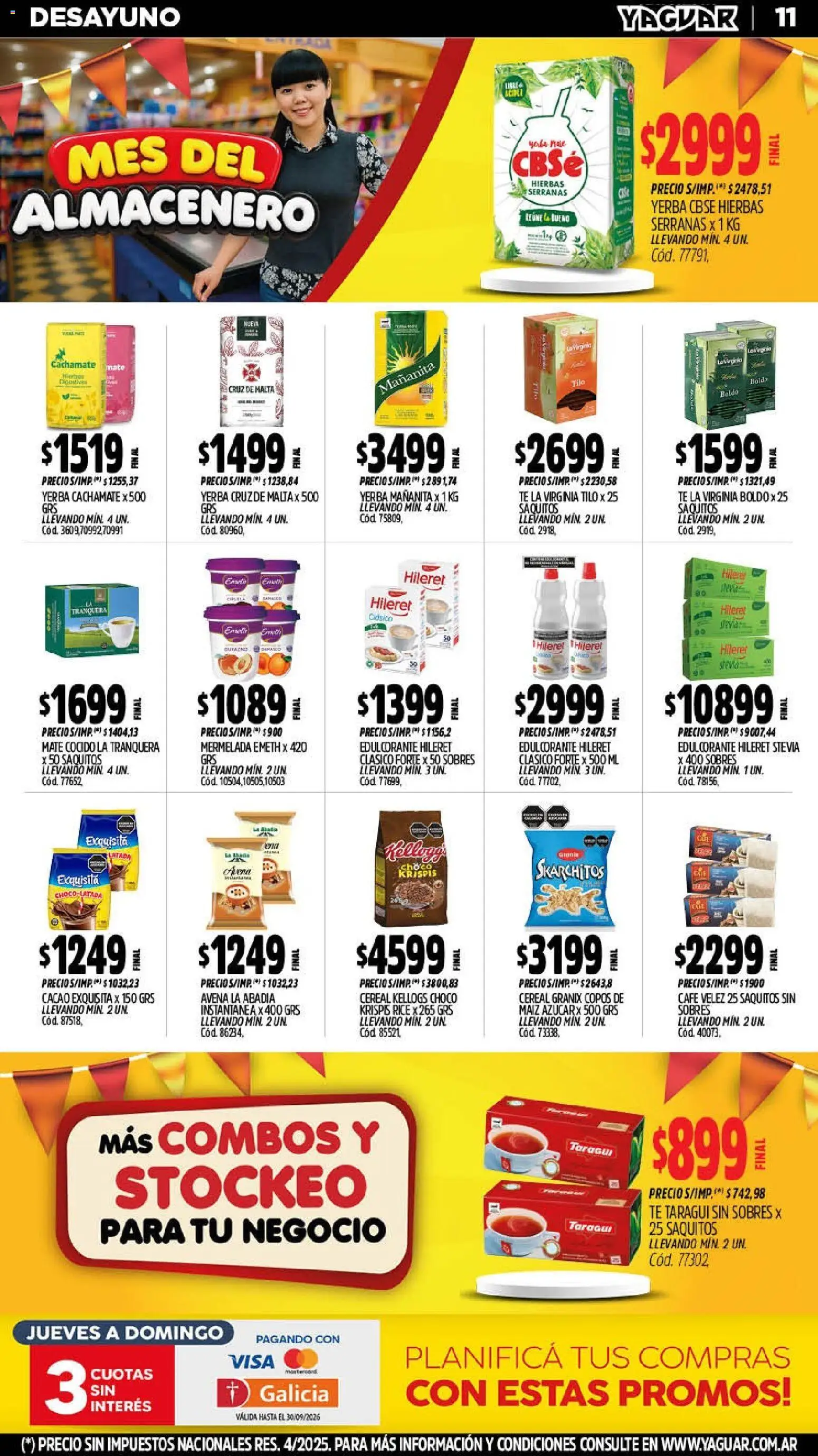 Vista previa del folleto de la tienda Yaguar válido desde el 14/09/2026 