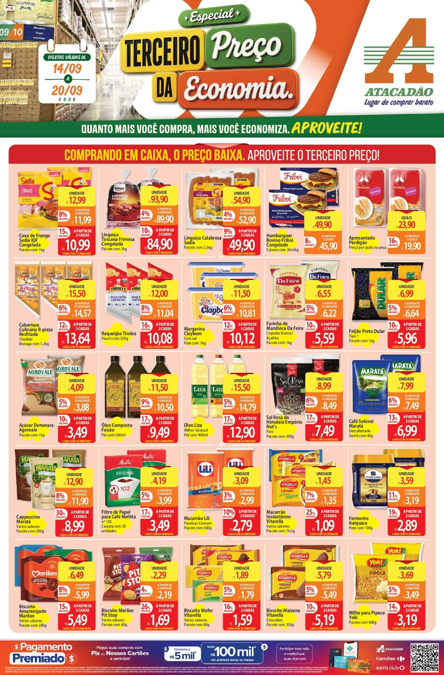 Pré-Visualização do folheto "Atacadão ofertas - SE" da loja Atacadão válido a partir de 14/09/2026