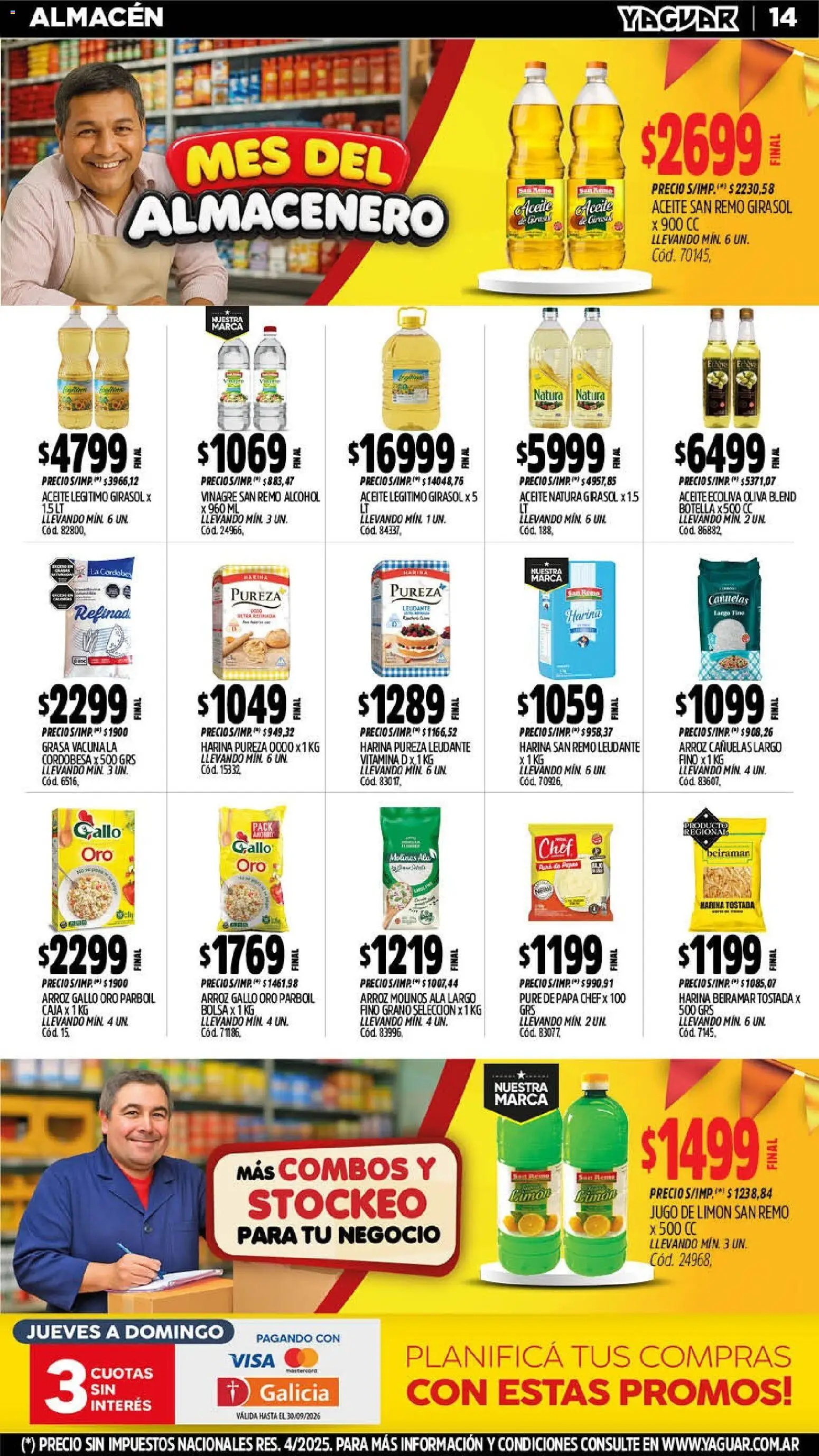 Vista previa del folleto de la tienda Yaguar válido desde el 14/09/2026 