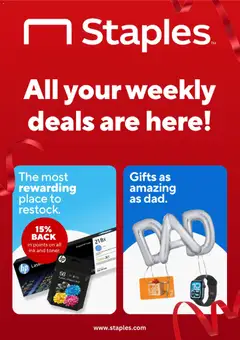 Ad Preview of Staples Staples Weekly Ad from 06/07/2026