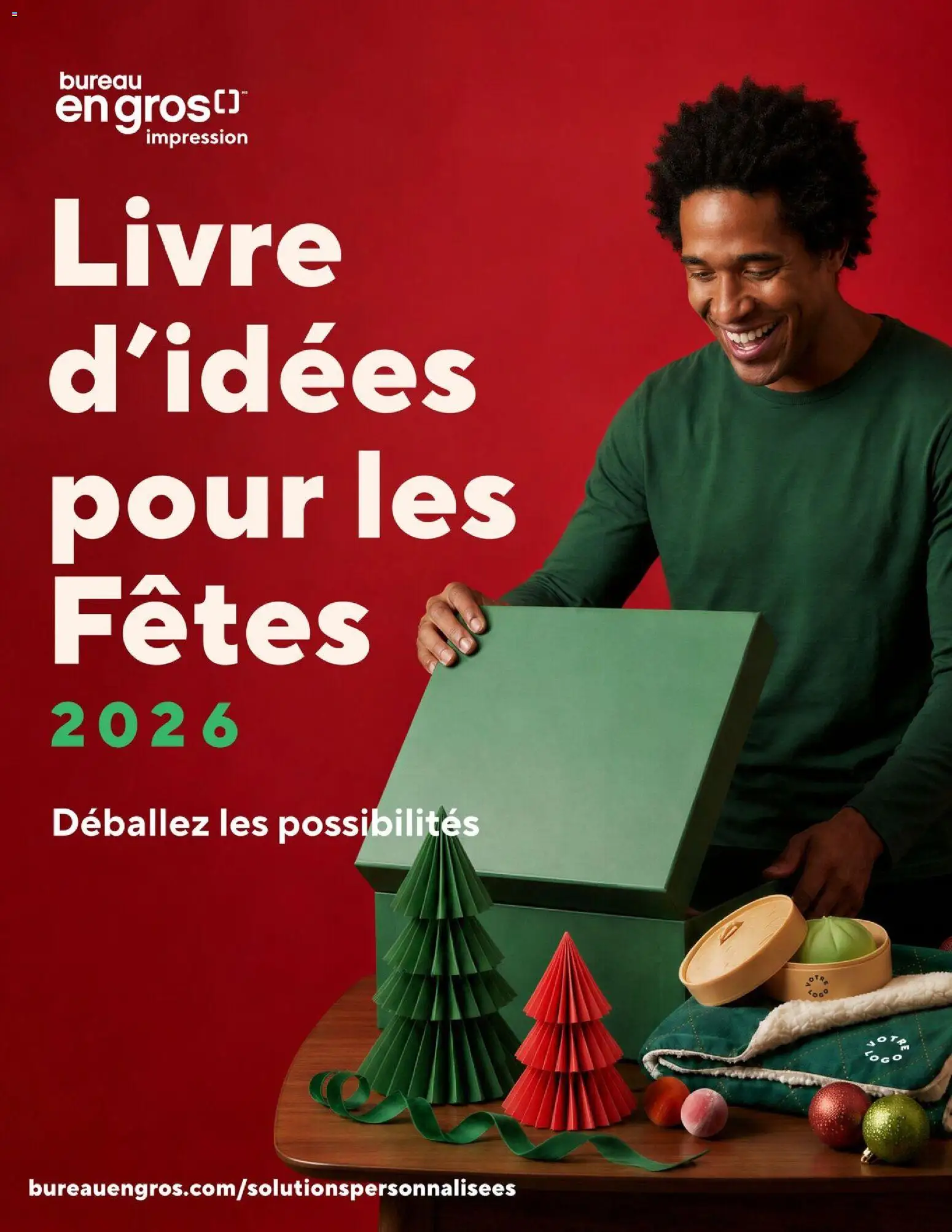 Preview of leaflet Staples circulaire - Livre d'idées pour les Fêtes from shop Staples is valid from Sep 10, 2026