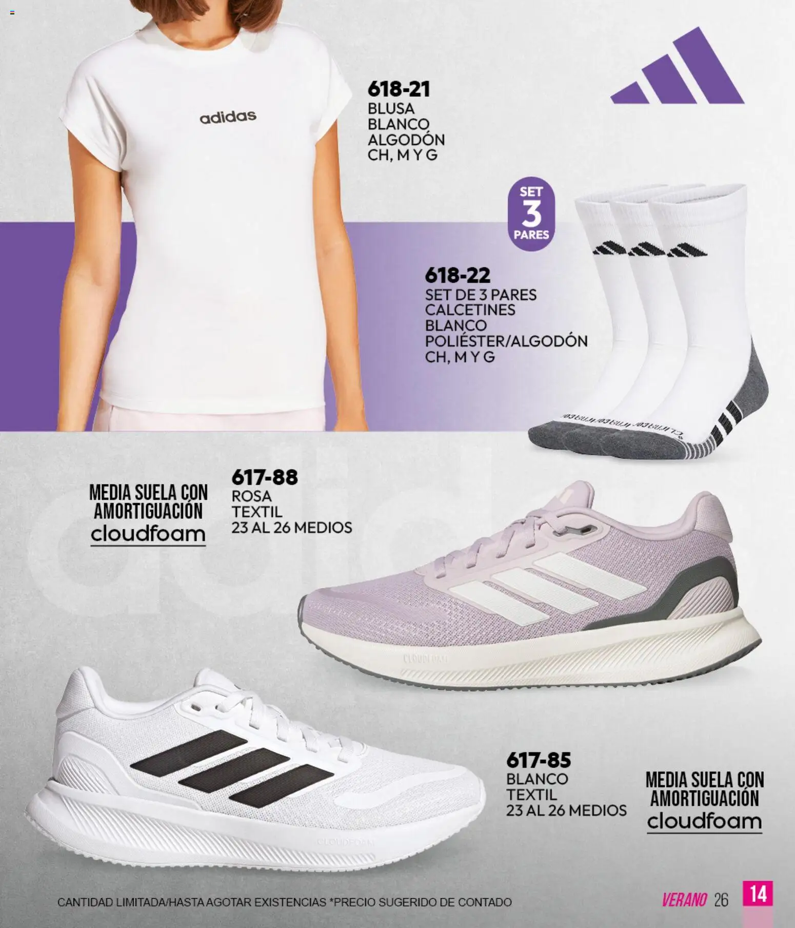 Vista previa las ofertas de la tienda Cklass - Cklass catálogo Sportbrands Verano Caballero desde el 05/03/2026 - Blusa, Algodón, Calcetines