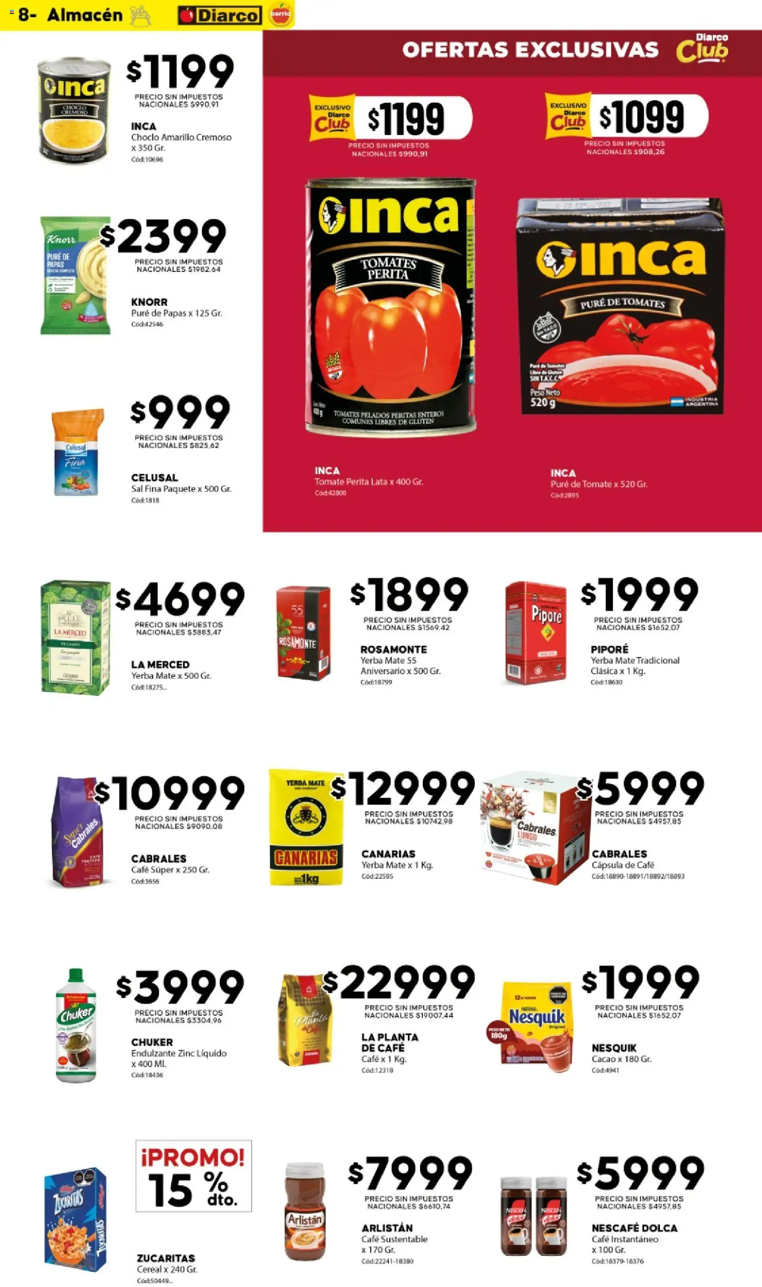 Vista previa del folleto de la tienda Diarco válido desde el 19/10/2026 