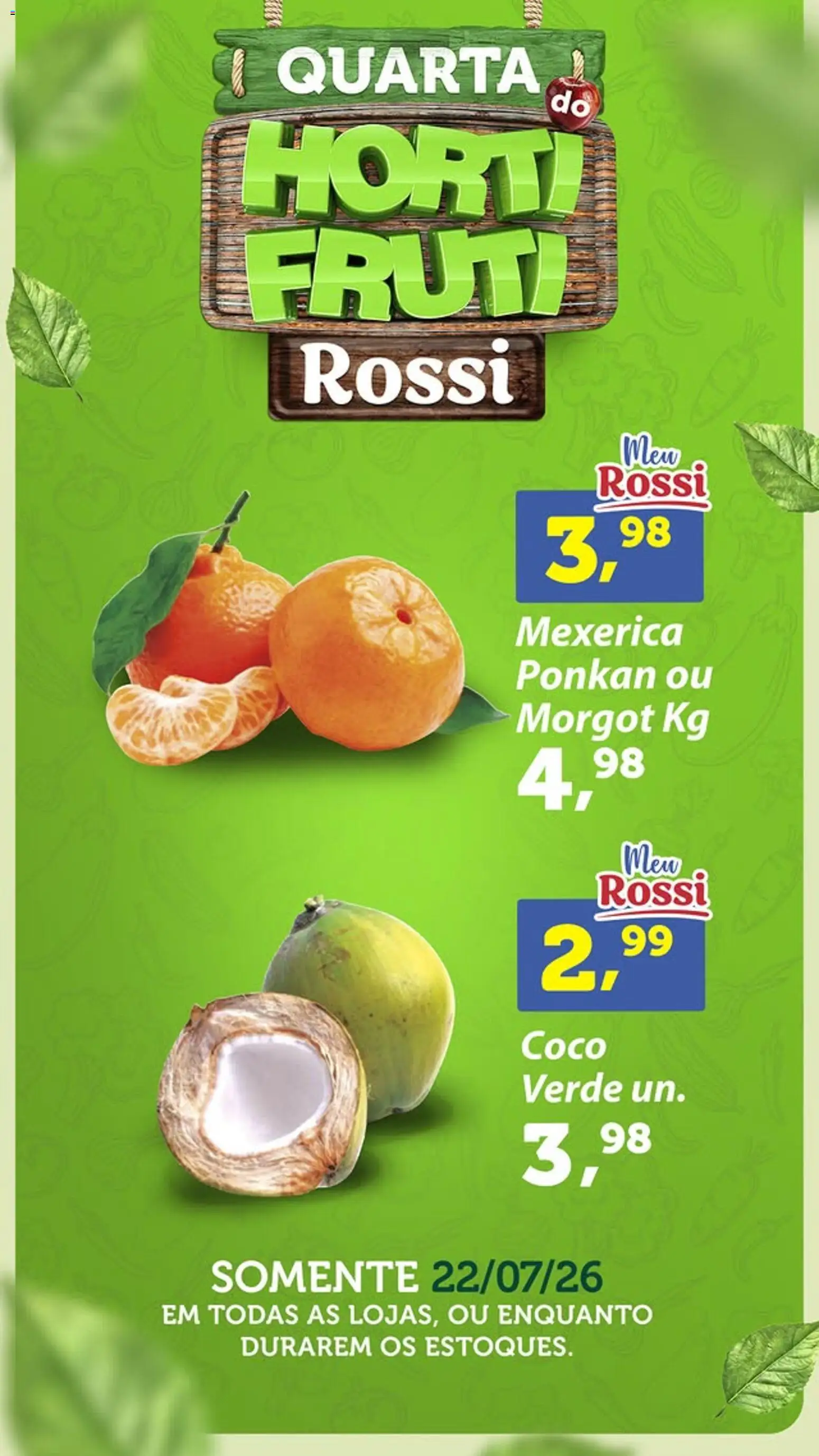 Ofertas Rossi Supermercados ofertas Hortifruti até 22/07/2026. - Página 2
