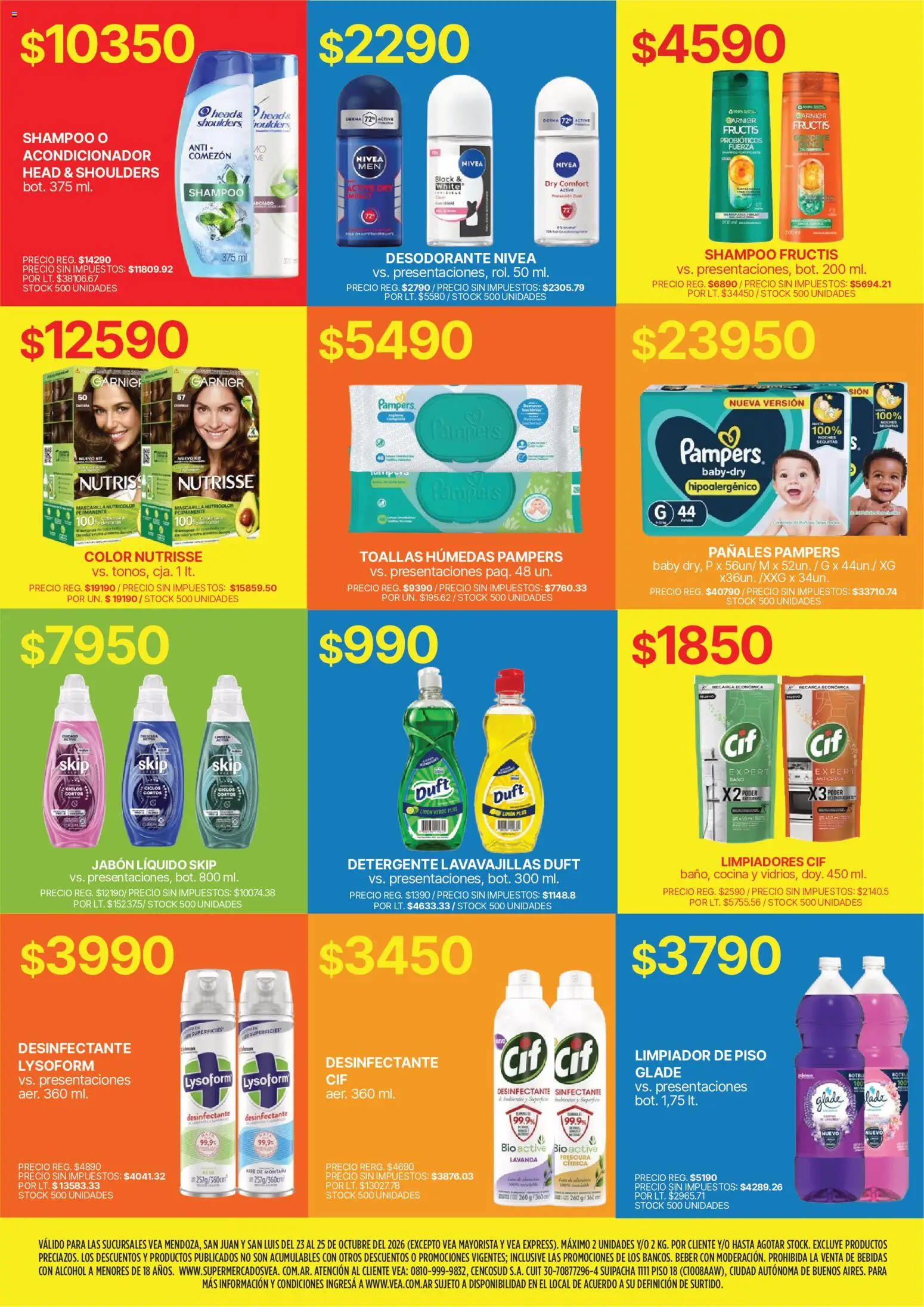 Vista previa del folleto de la tienda Vea válido desde el 23/10/2026 