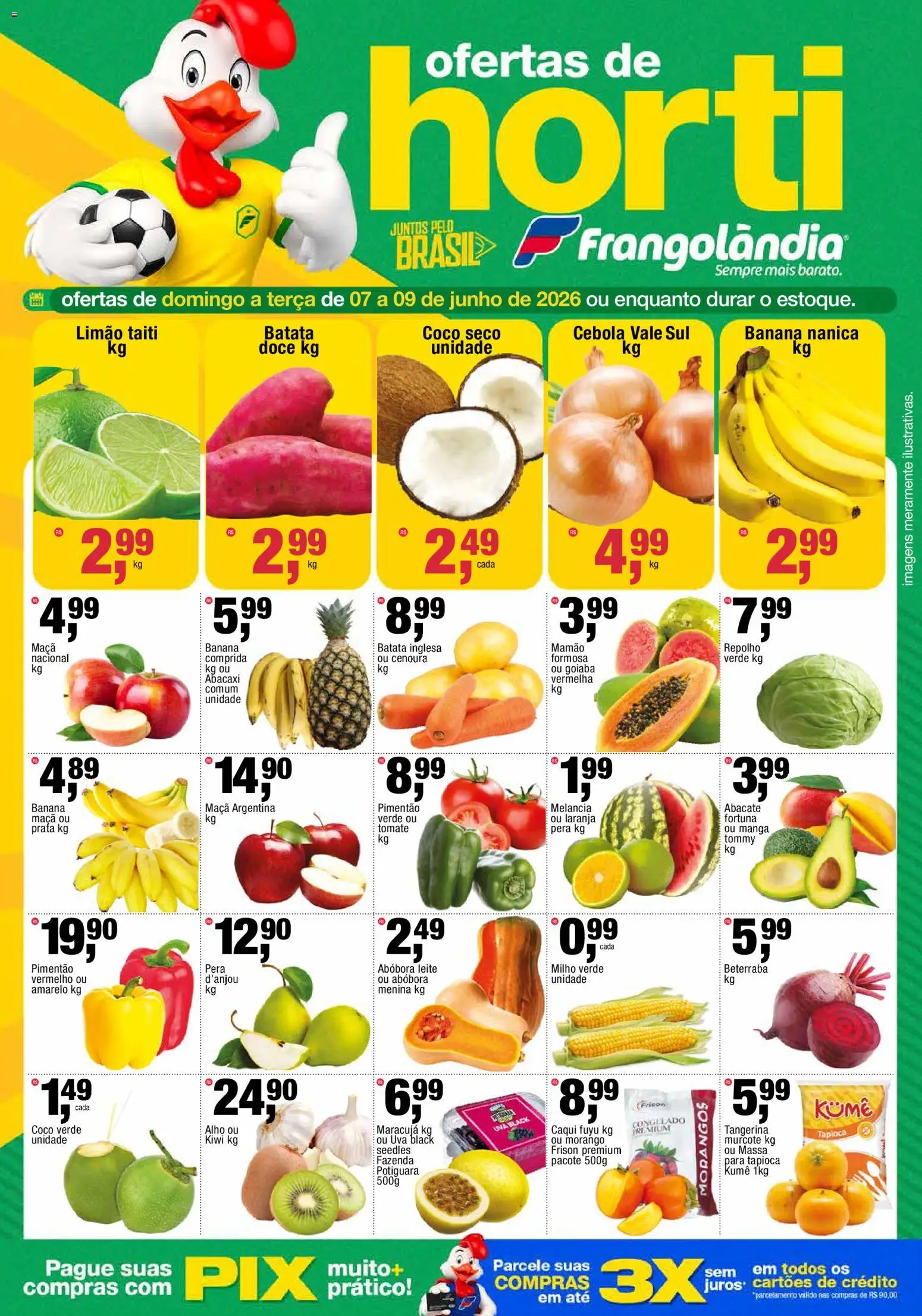 Pré-Visualização do folheto "Frangolândia - Ofertas da semana" da loja Frangolândia válido a partir de 07/06/2026