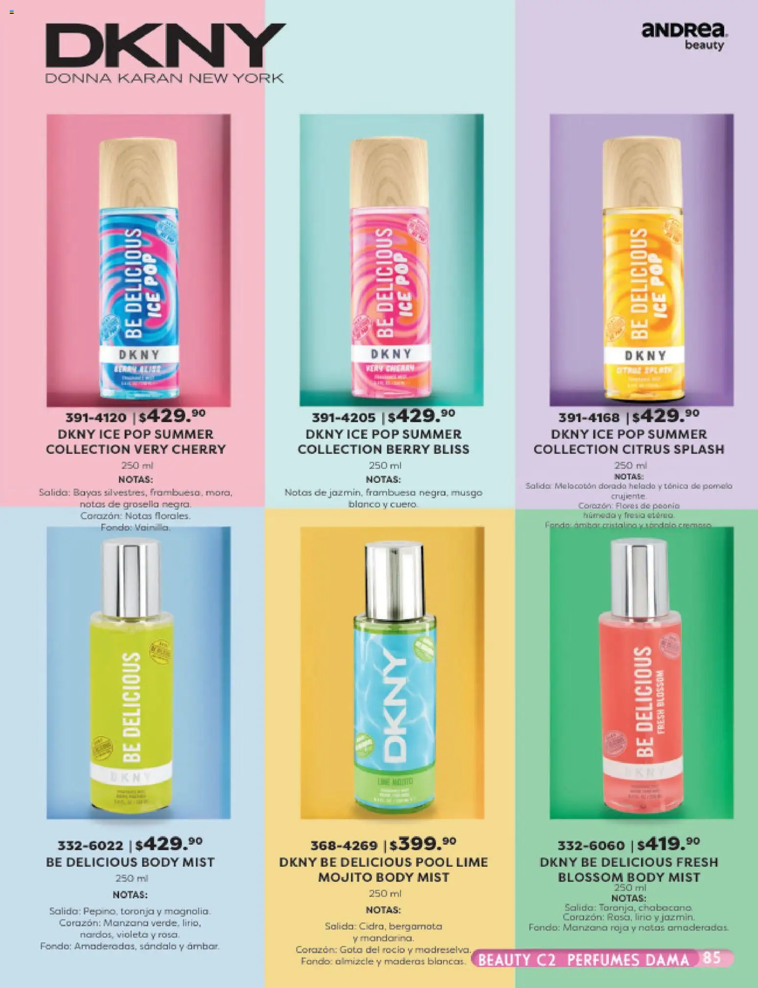 Vista previa las ofertas de la tienda Andrea - Andrea catálogo Beauty desde el 24/05/2026 