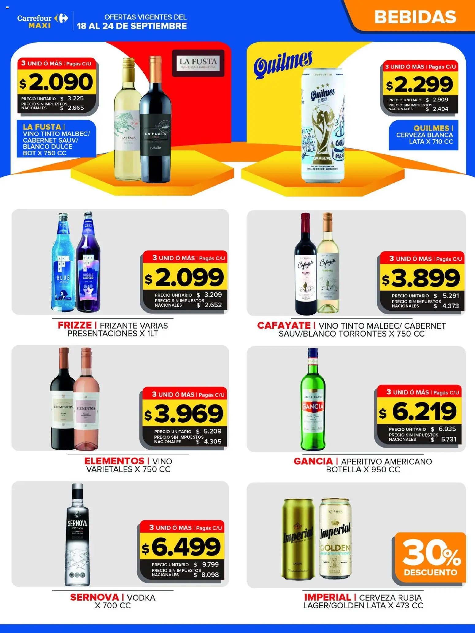 Vista previa del folleto de la tienda Carrefour Maxi válido desde el 18/09/2026 