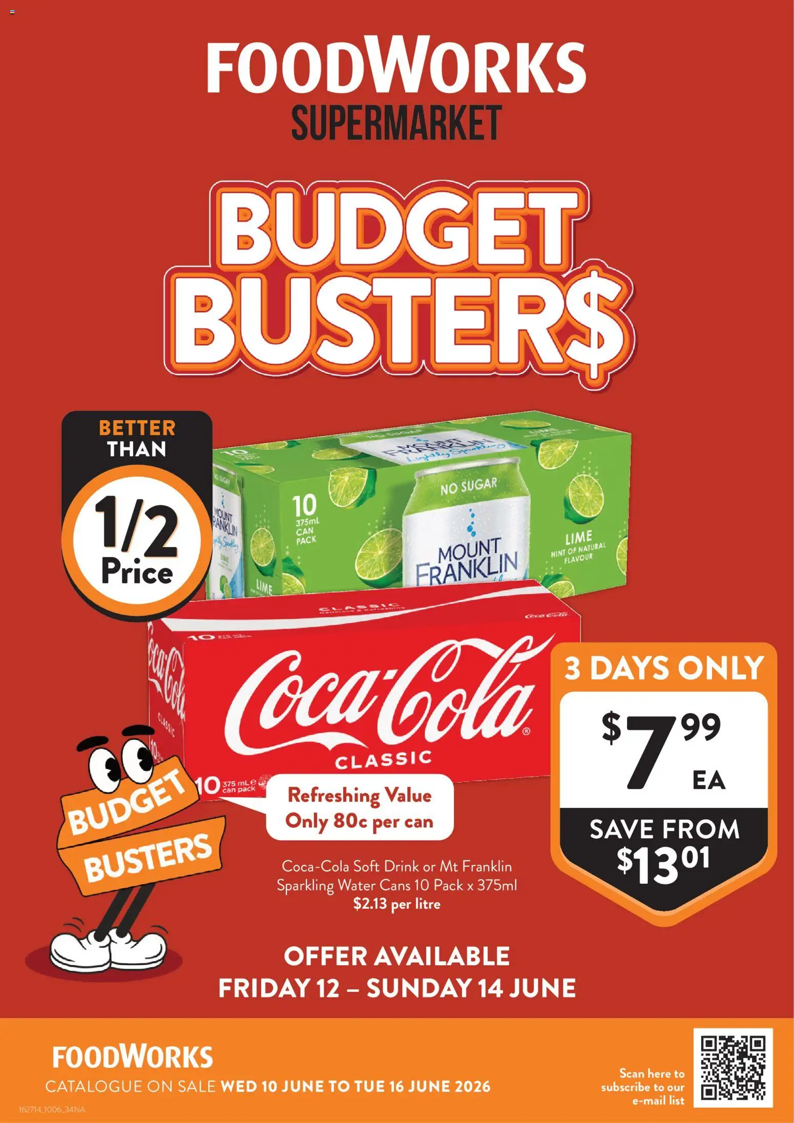 Preview of catalogue Foodworks catalogue from shop Foodworks valid 10/06/2026