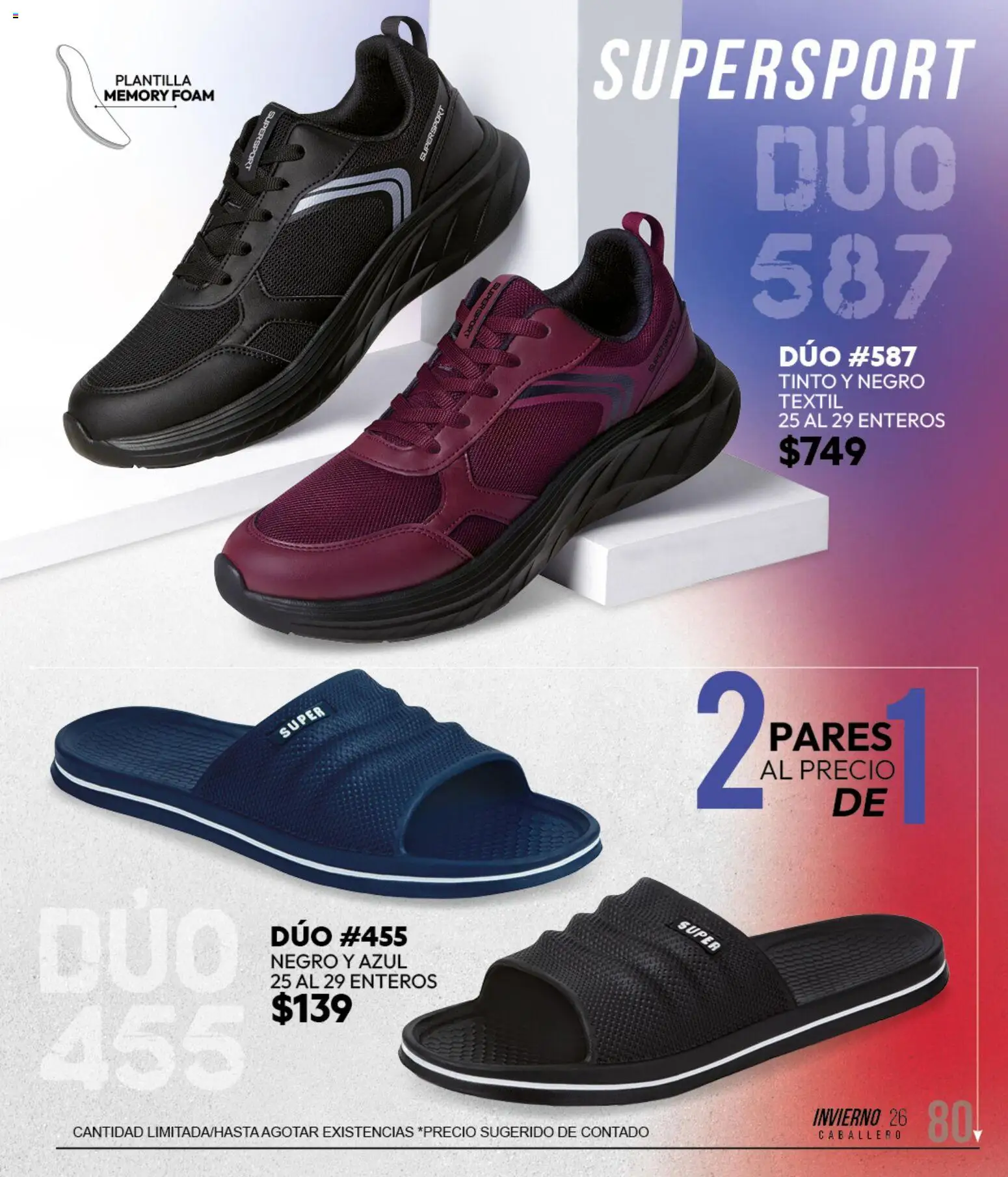 Vista previa las ofertas de la tienda Cklass - Cklass catálogo Sportbrands Caballero Invierno desde el 11/09/2026 