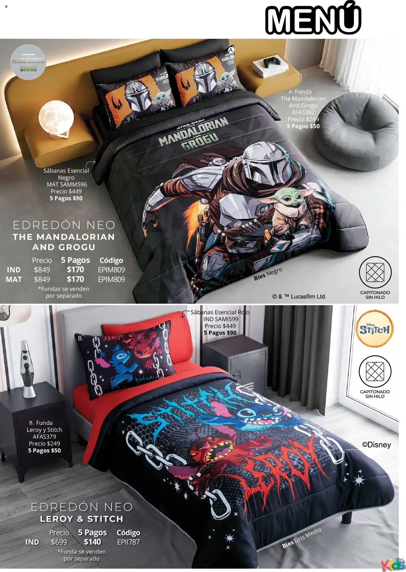 Vista previa las ofertas de la tienda Colchas Concord - Colchas Concord catálogo Colección Infantil desde el 01/08/2026 
