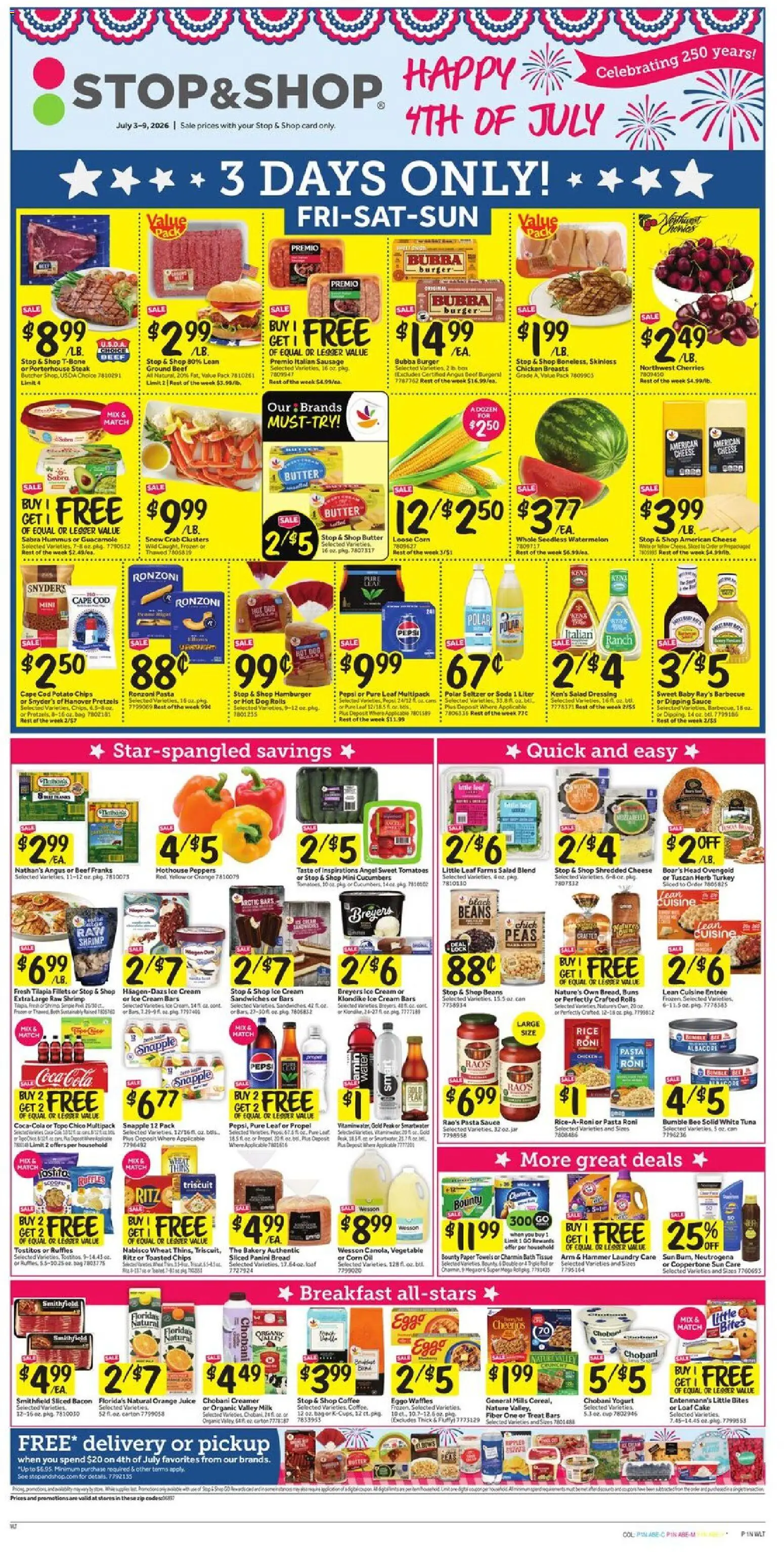 Ad Preview of Stop & Shop Stop & Shop Weekly Circular - CT from 07/03/2026