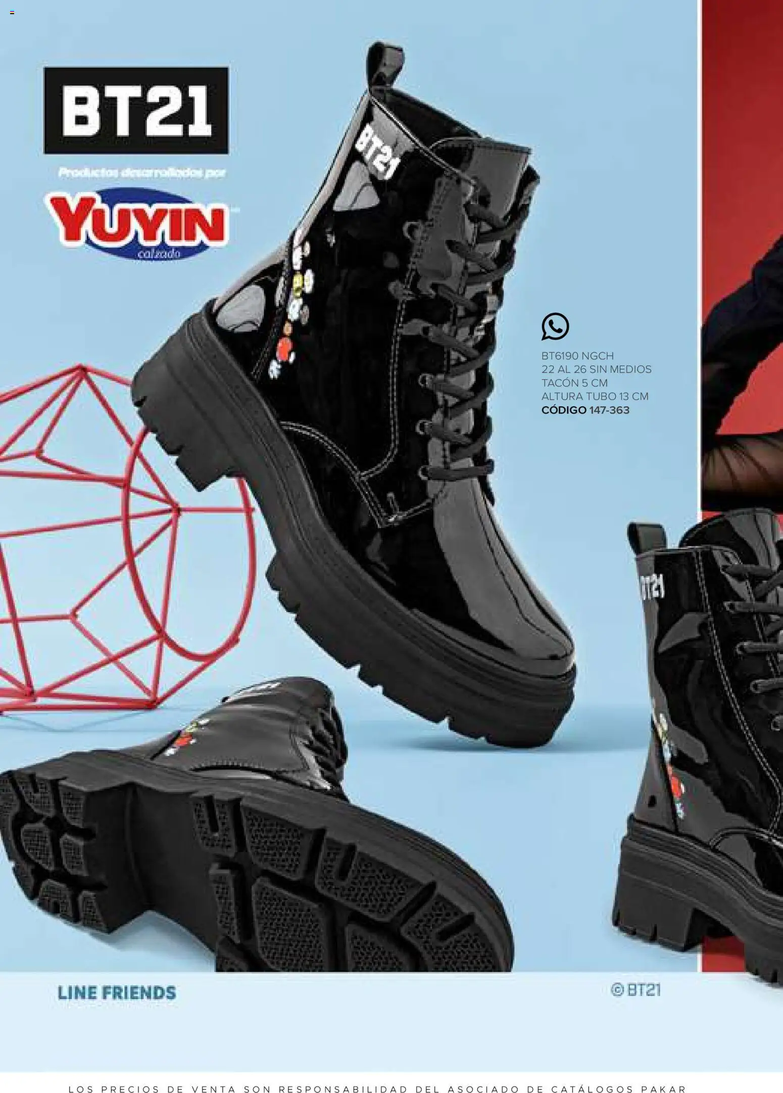 Vista previa las ofertas de la tienda SC Pakar - SC Pakar catálogo Bota desde el 31/07/2026 
