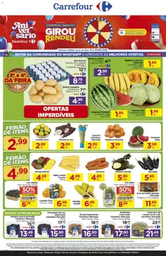 Pré-Visualização do folheto "Carrefour ofertas Feira" da loja Carrefour válido a partir de 15/09/2026